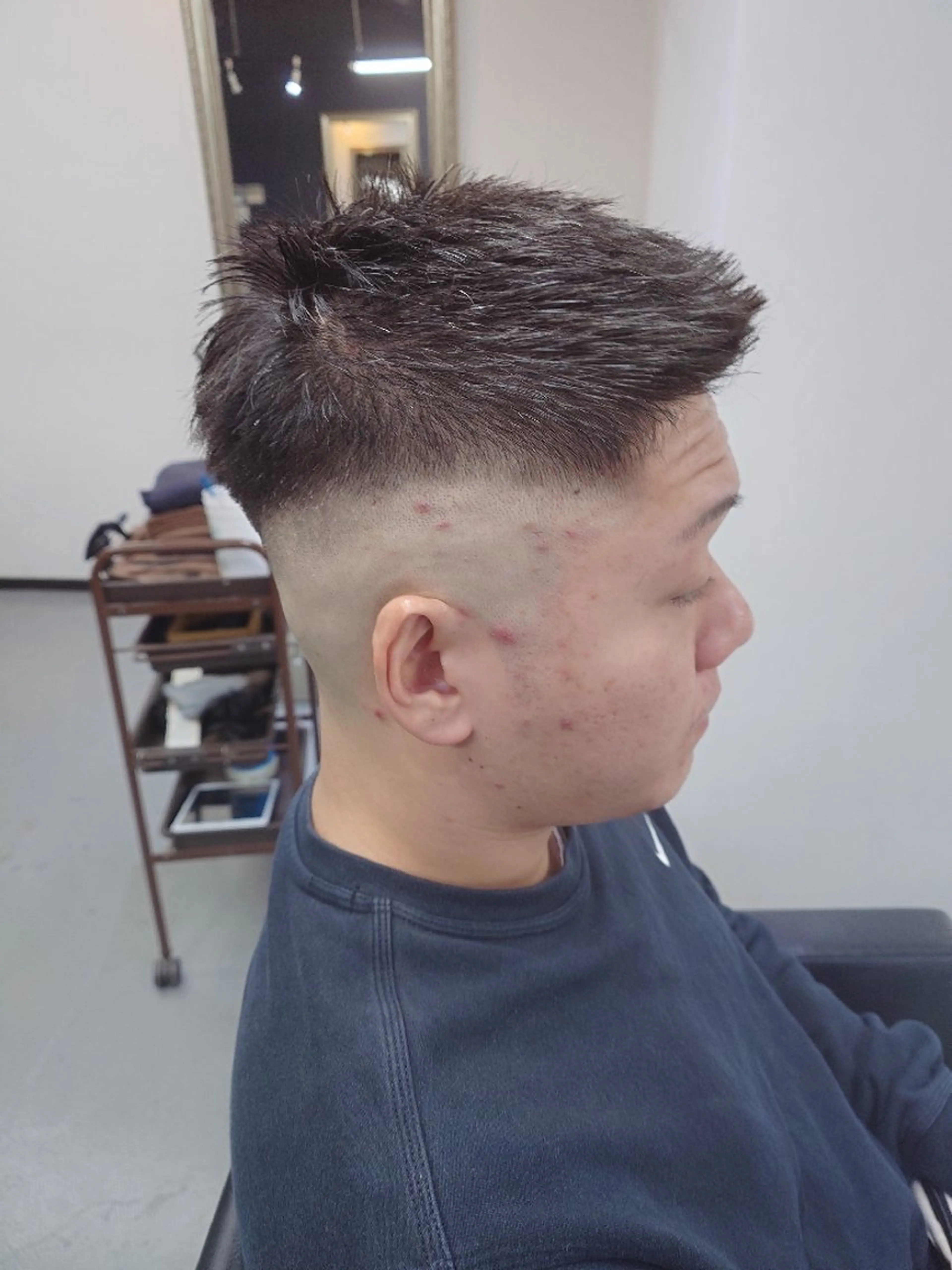 メンズ ショート フェードカット スキンフェード ☆ shotaのヘアスタイル