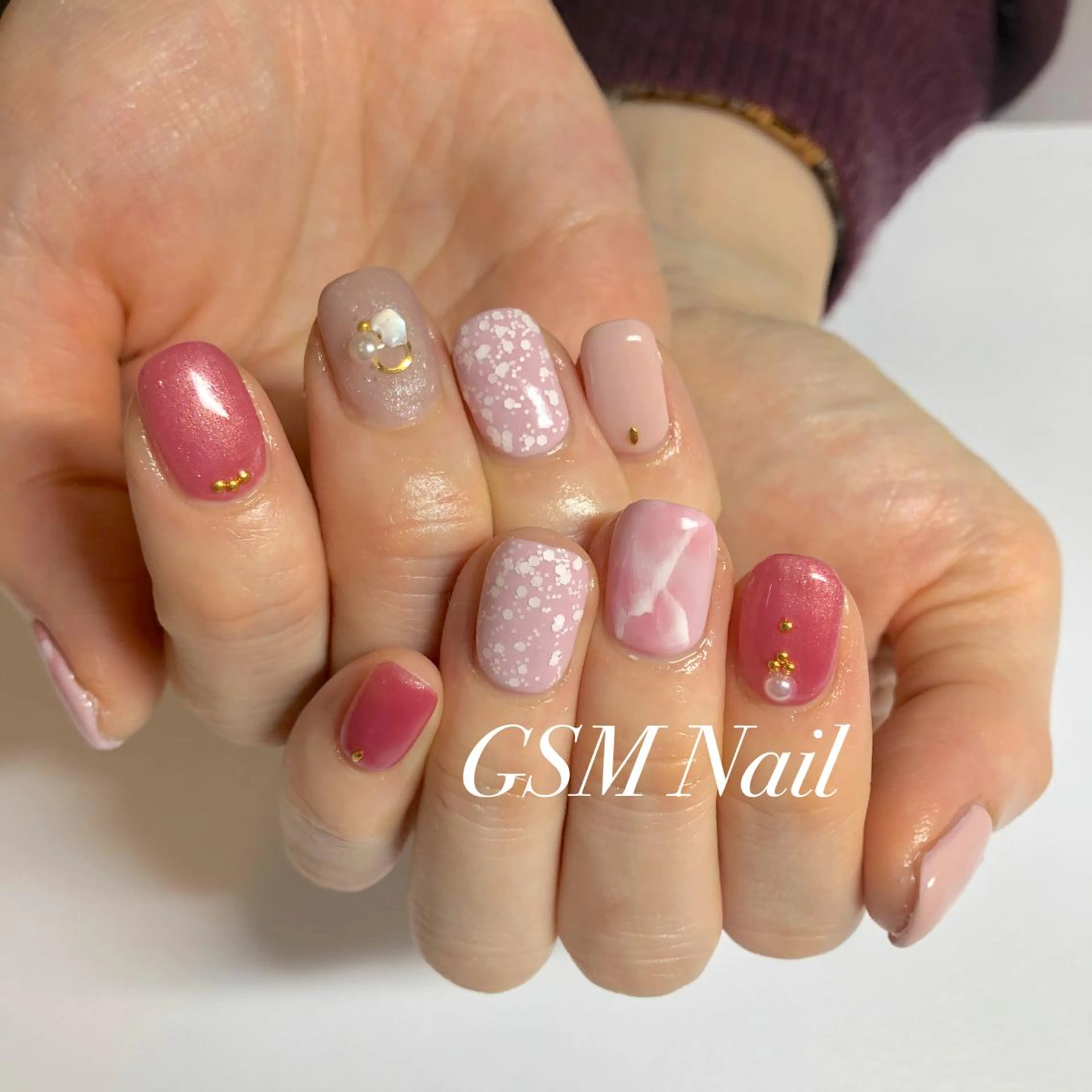 ネイル ハンドネイル nail salon GSMのネイルデザイン