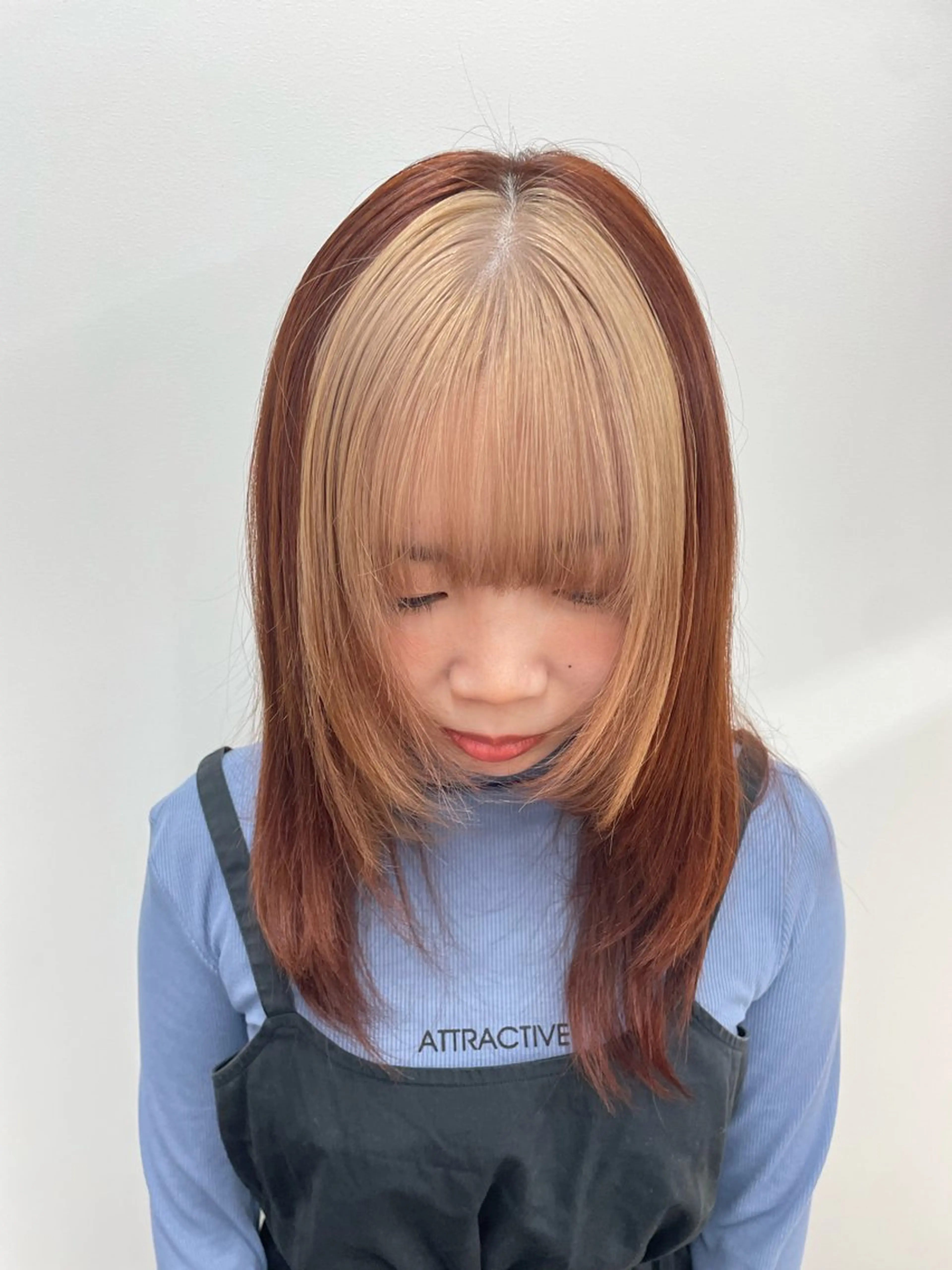 セミロング カット ヘアカラー miwa/ボブパーマ /モードボブのヘアスタイル