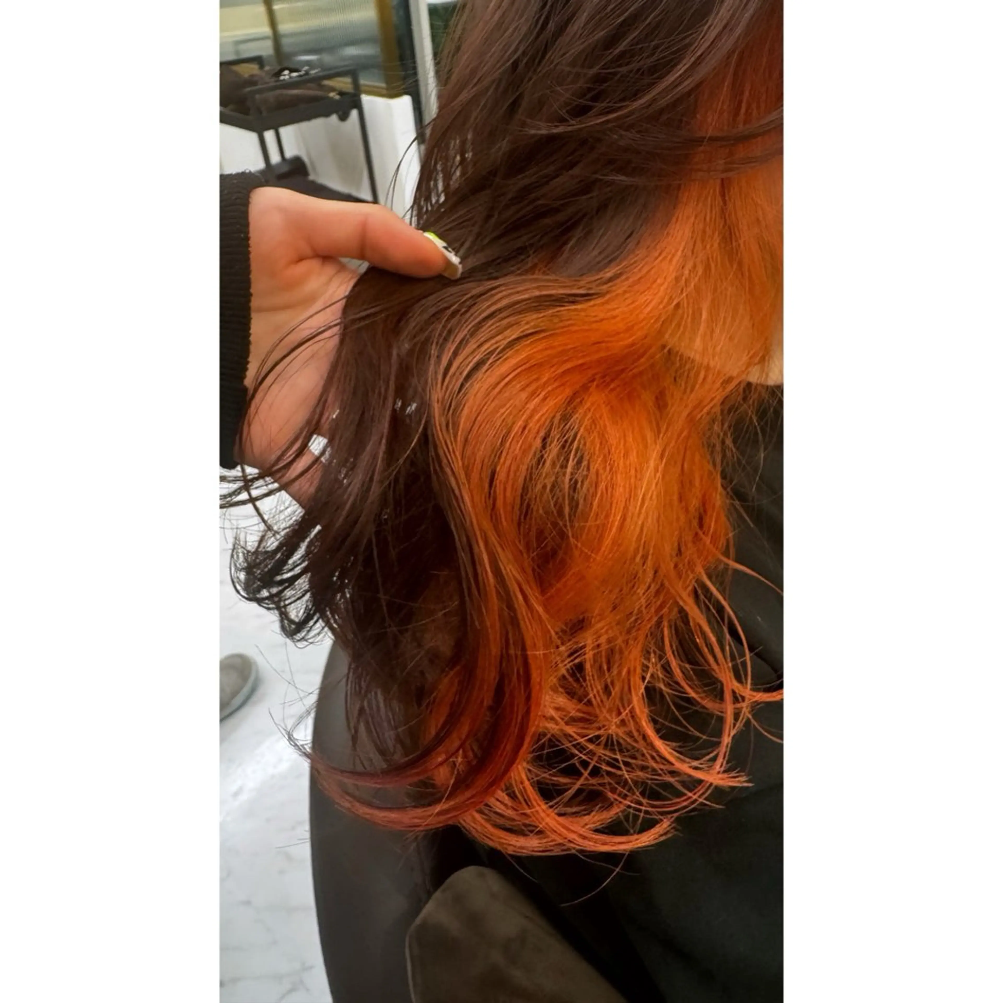 ロング カラー インナーカラー カット ヘアカラー トリートメント beaute錦糸町 🦖⋆͛yuka💚のヘアスタイル