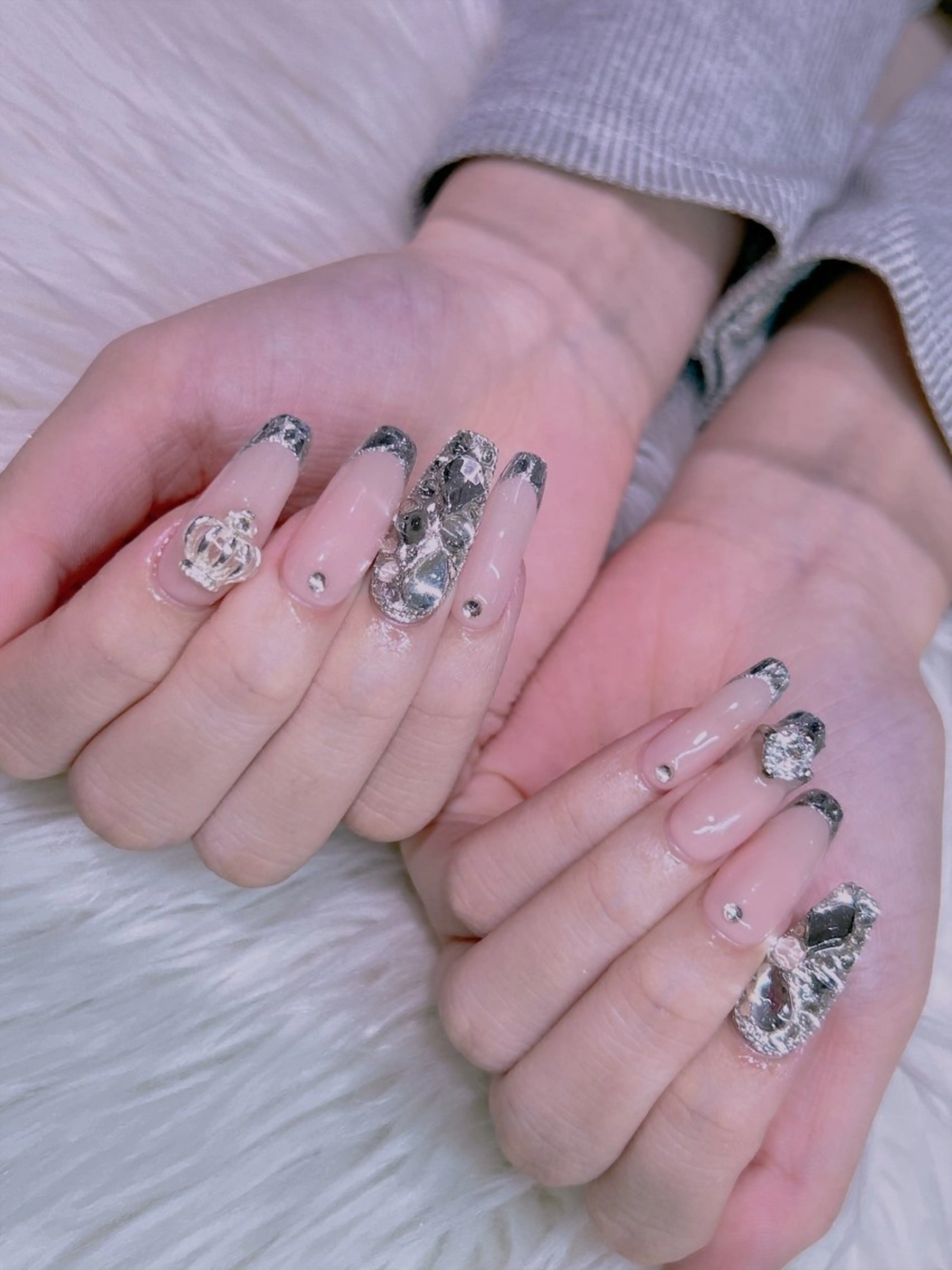 ネイル ハンドネイル 長さだし専門店 M2　rikaのネイルデザイン