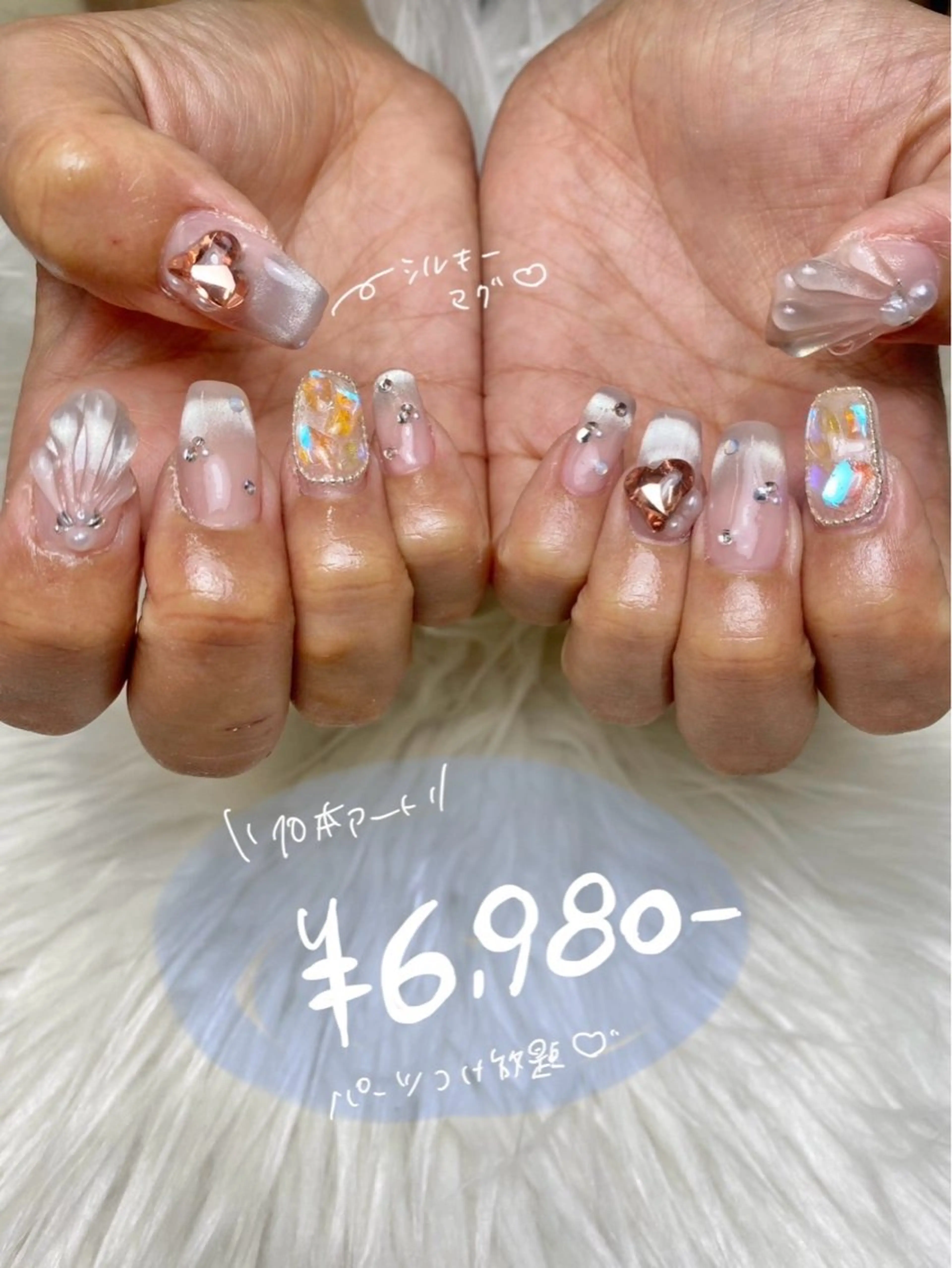 ネイル ハンドネイル フットネイル emma.nail kanakoのネイルデザイン
