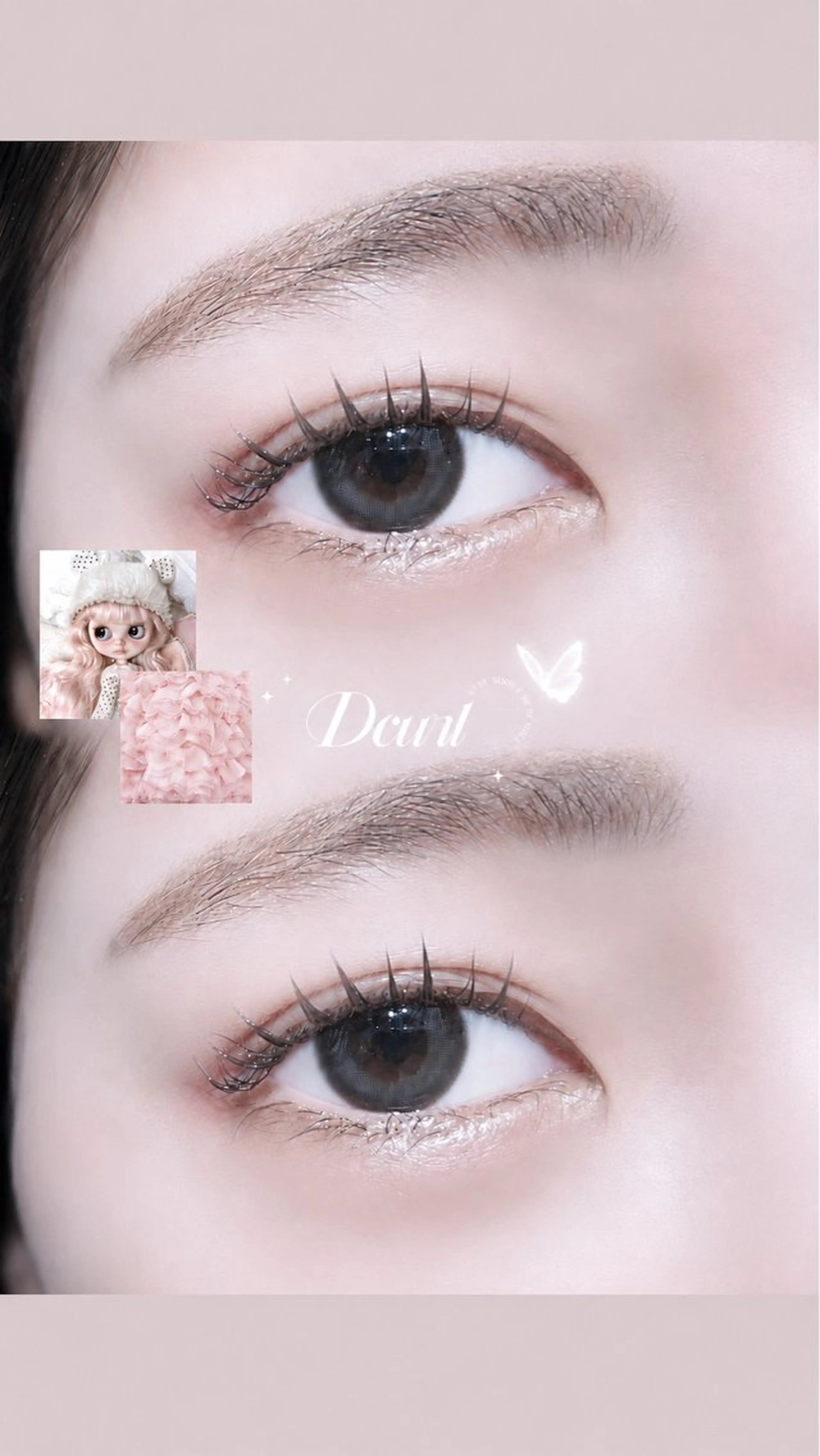 マツエク・マツパ Dカール 原田 美羽🎀のマツエク・マツパデザイン