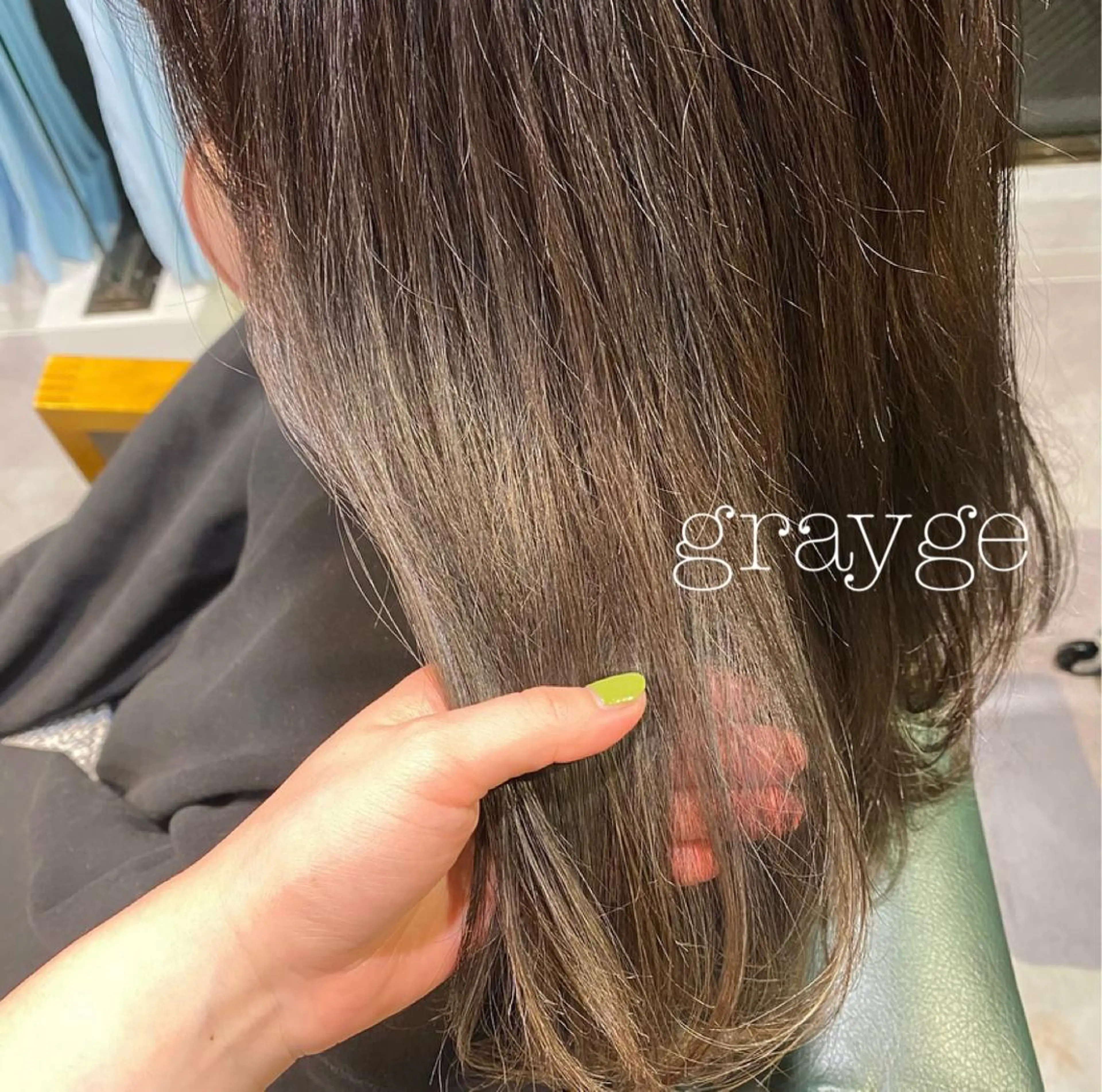 セミロング ハイライト 𓍯柔らかhair 𓍯 yukinoのヘアスタイル