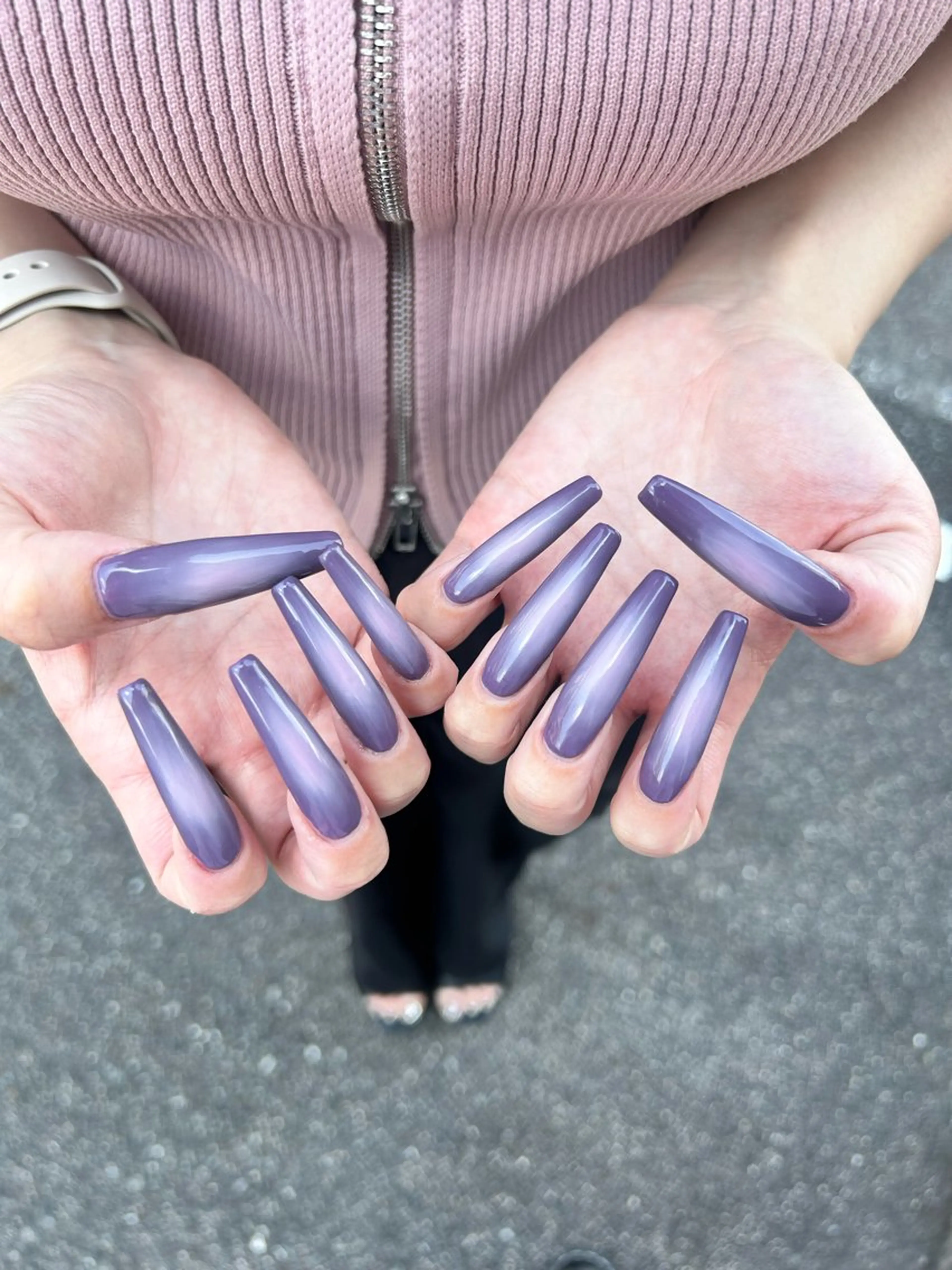 ネイル ロングネイル moka nailのネイルデザイン