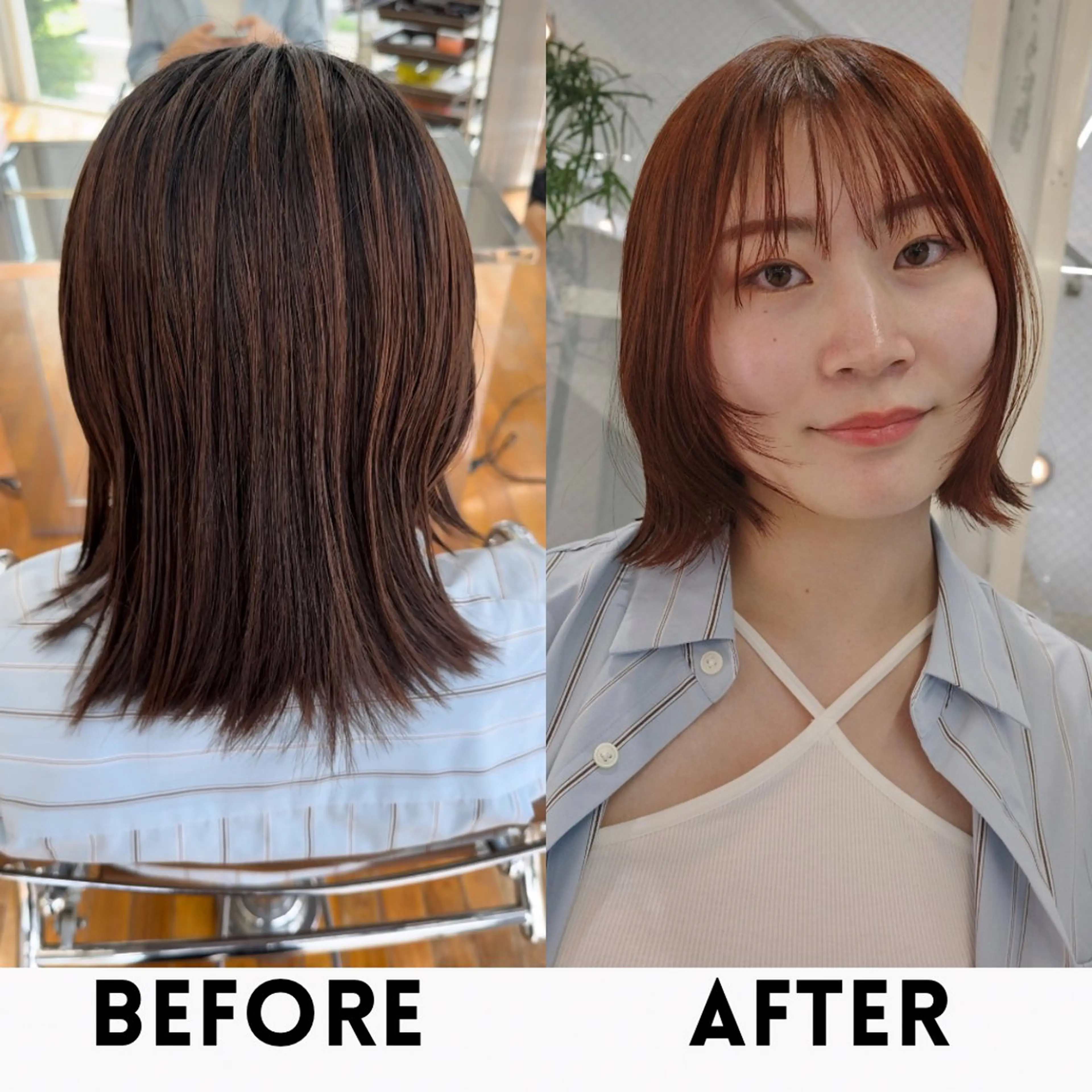 ショート カラー ナチュラルに目を惹く デザイン/KOHNOのヘアスタイル