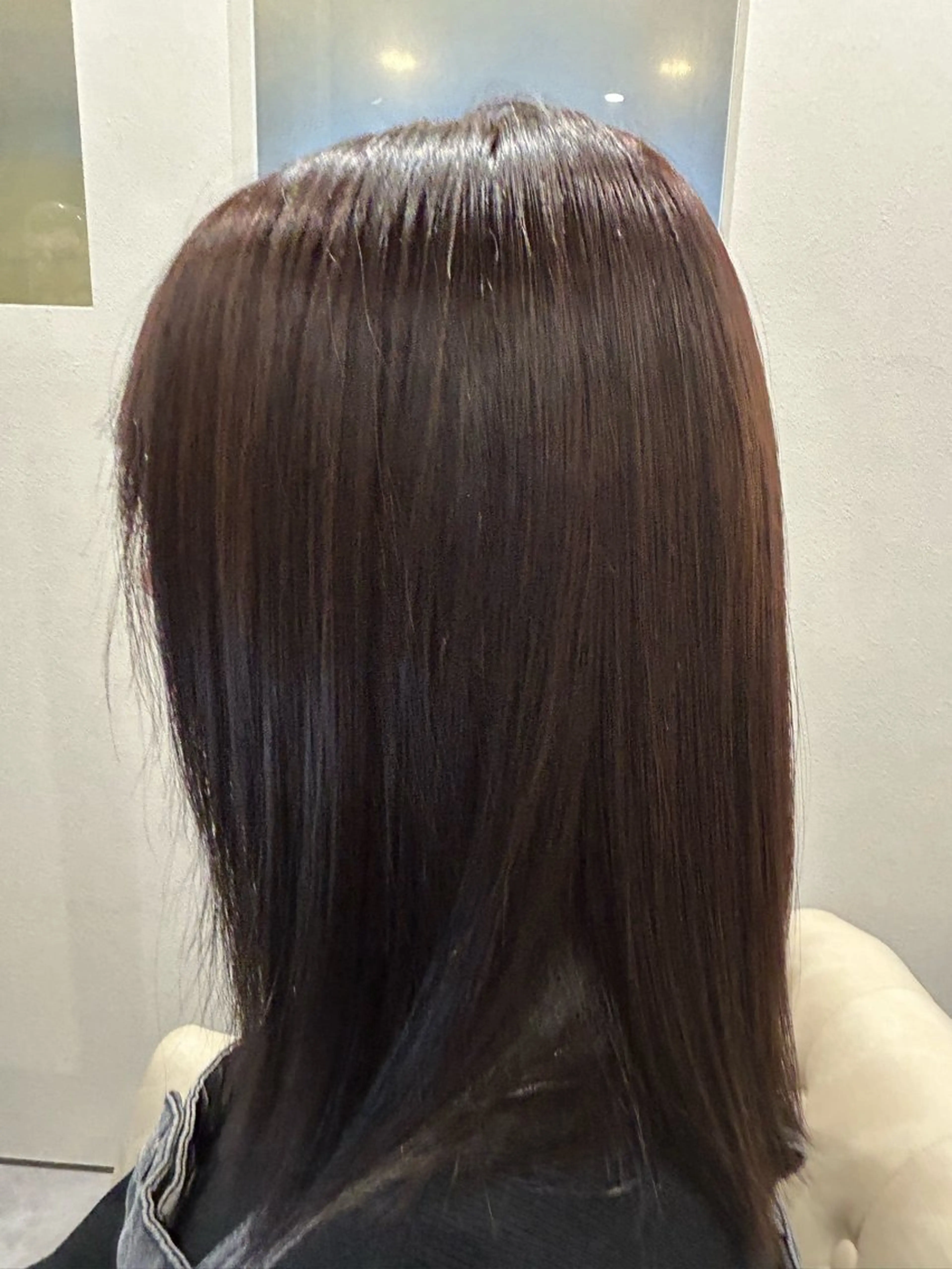 ミディアム カラー 五ノ井 一世のヘアスタイル