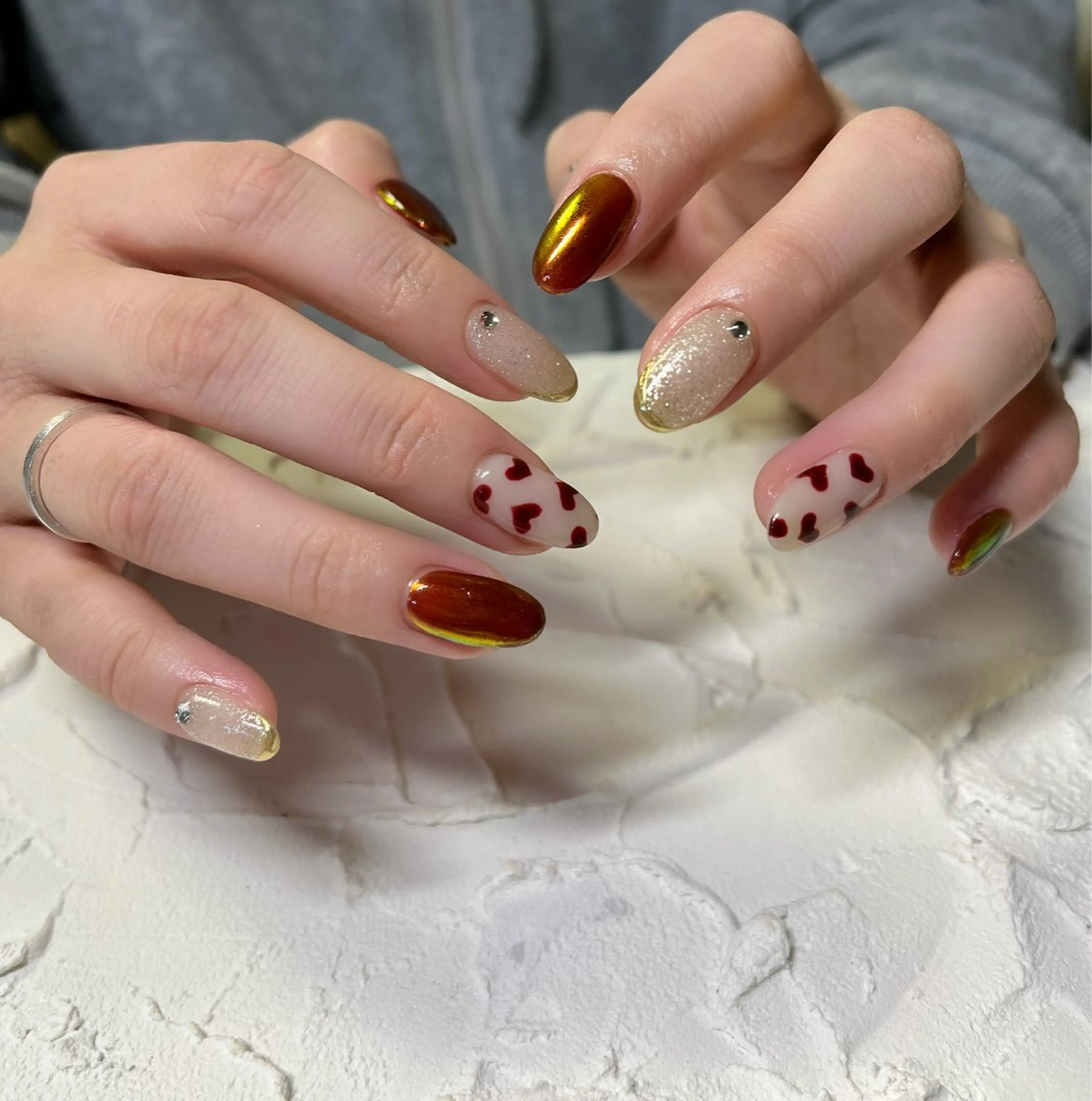 ネイル ハンドネイル Lofi nails ゆきこのネイルデザイン