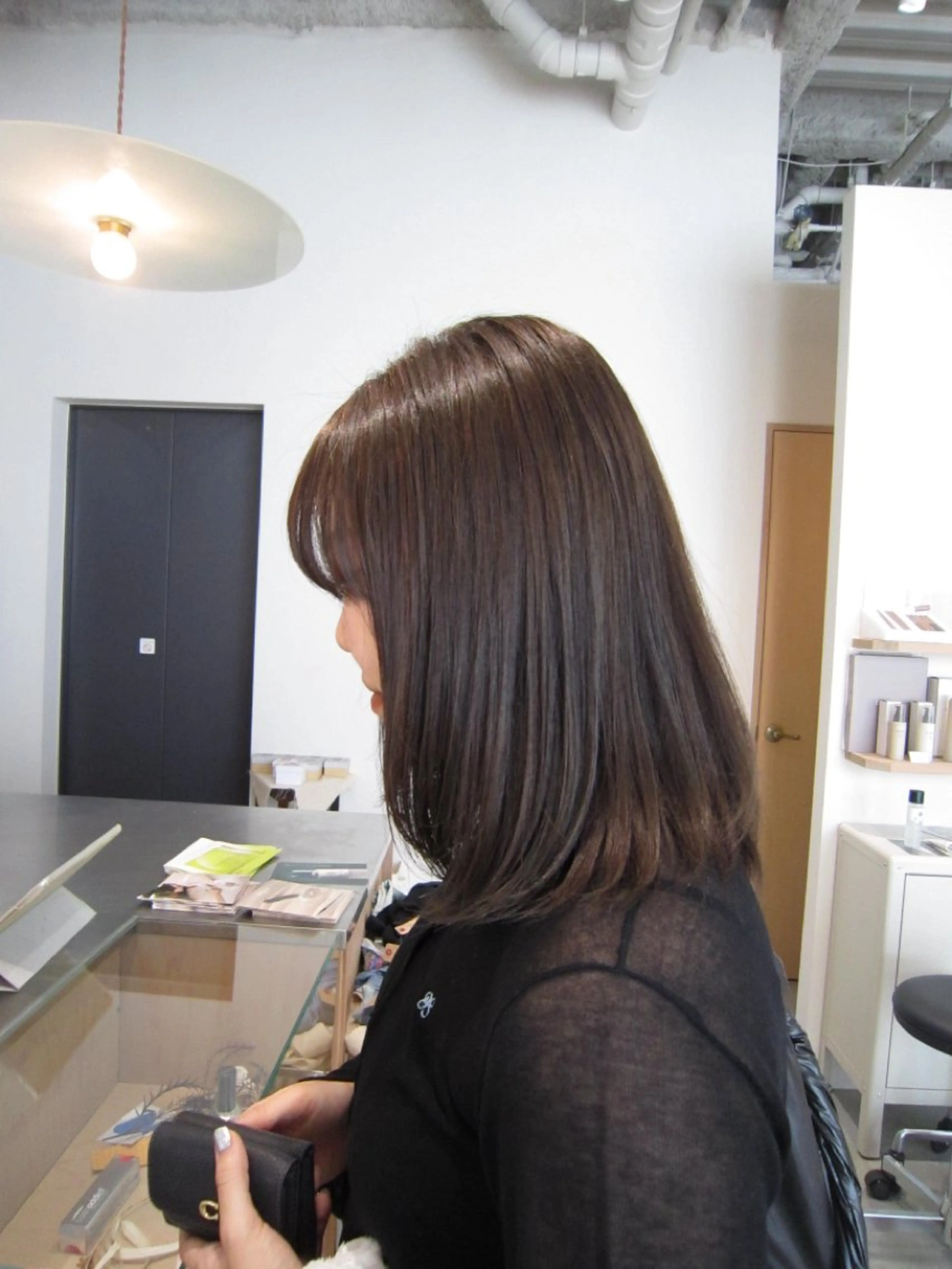 ミディアム カラー ブラウンカラー オリーブブラウン 🌷似合わせカラー 🌷/岡崎/アイ🐰のヘアスタイル