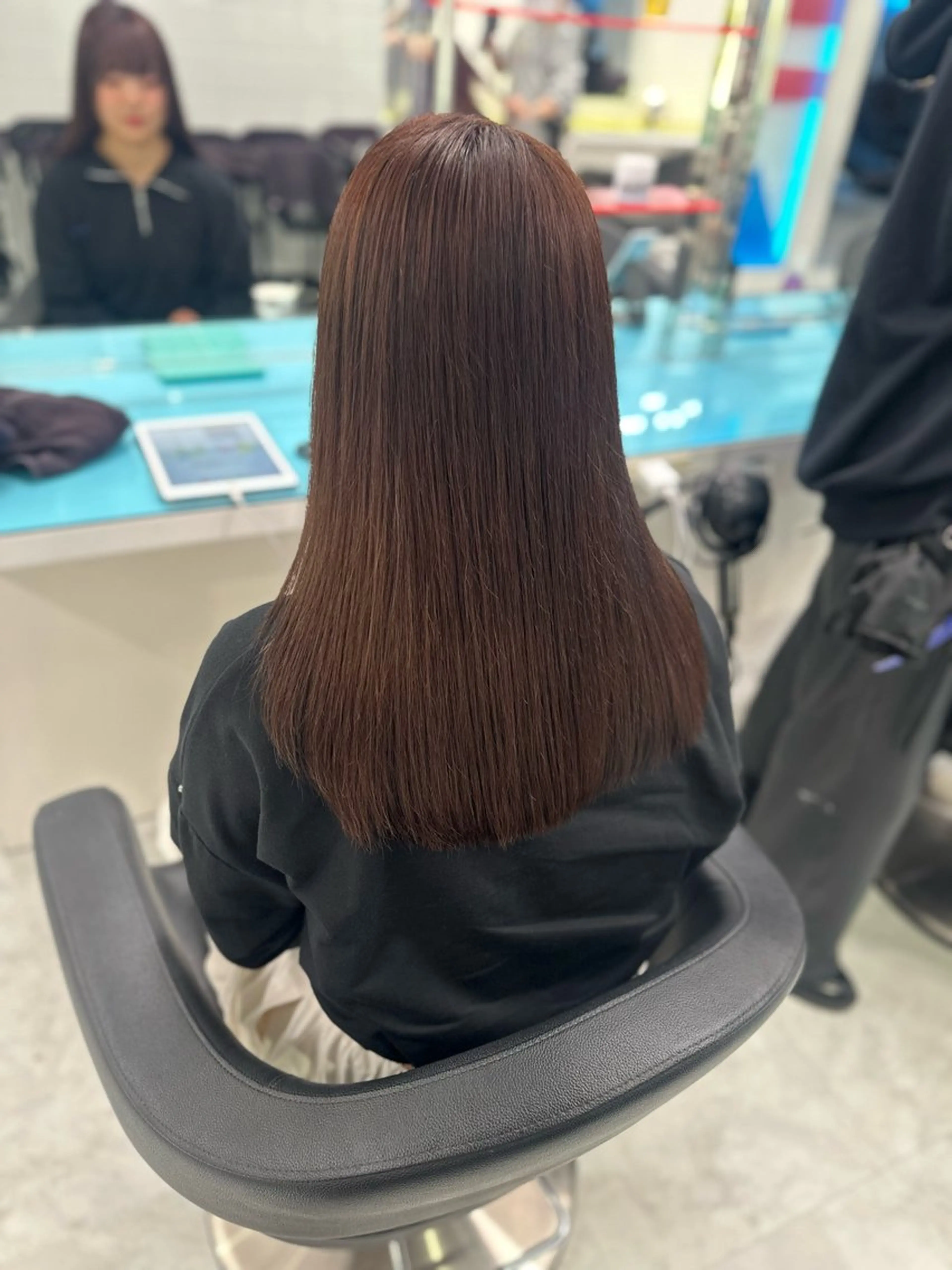 セミロング カラー ブリーチ ブリーチなしカラー ♡ダブルカラー特化♡ miyuのヘアスタイル