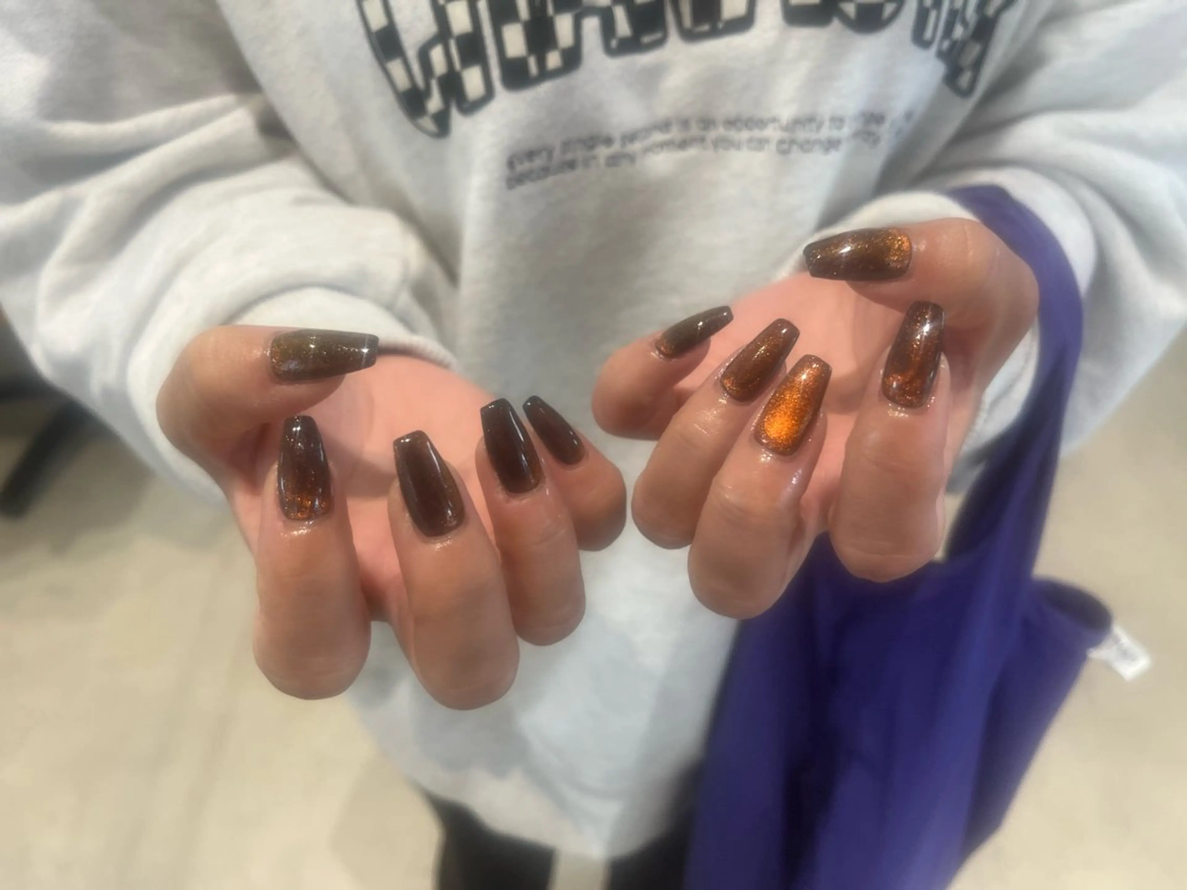 ネイル 持ち込み aloalo MIKAのネイルデザイン