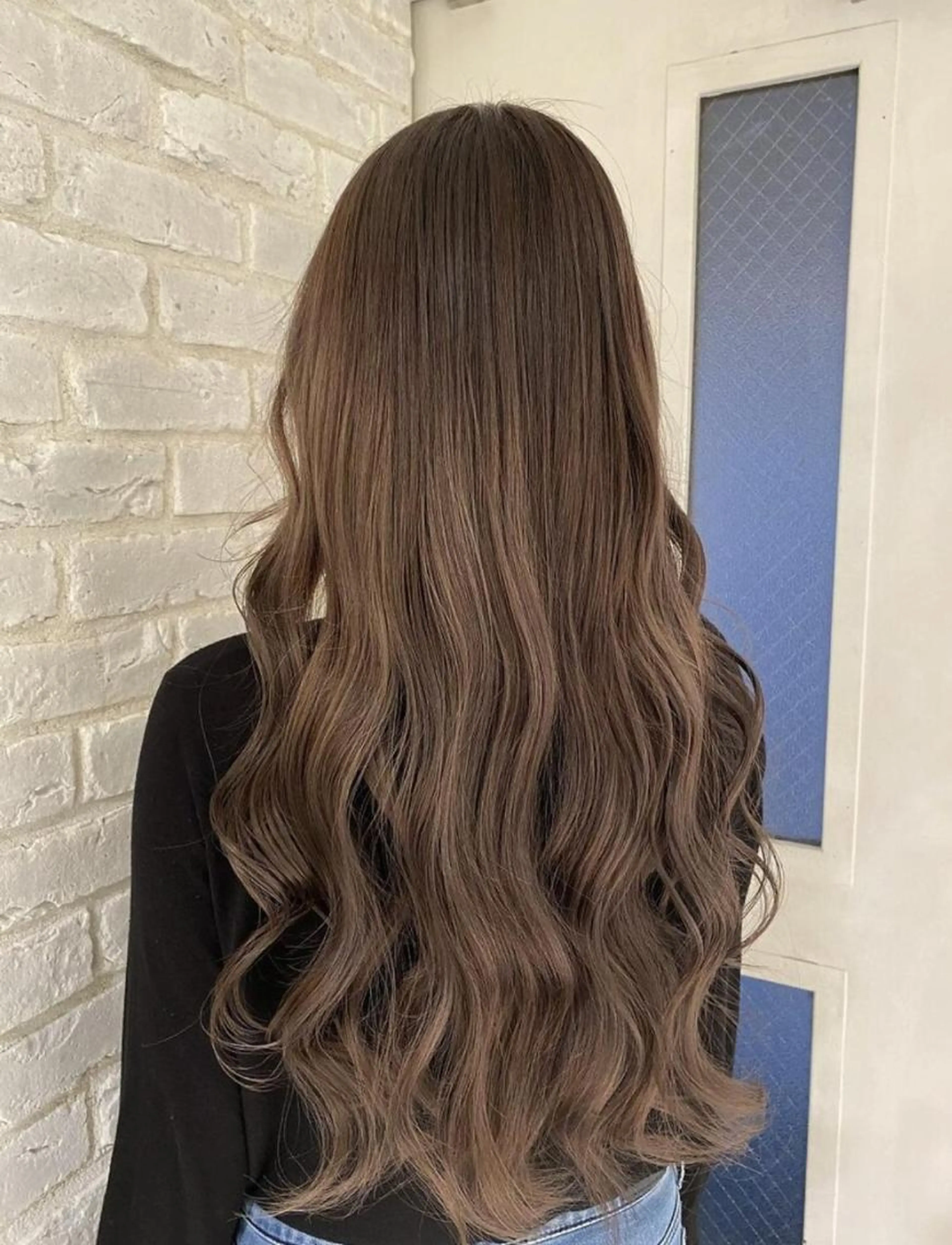 プラチナシールエクステ100枚52㎝￥20,000 《韓国風》の写真