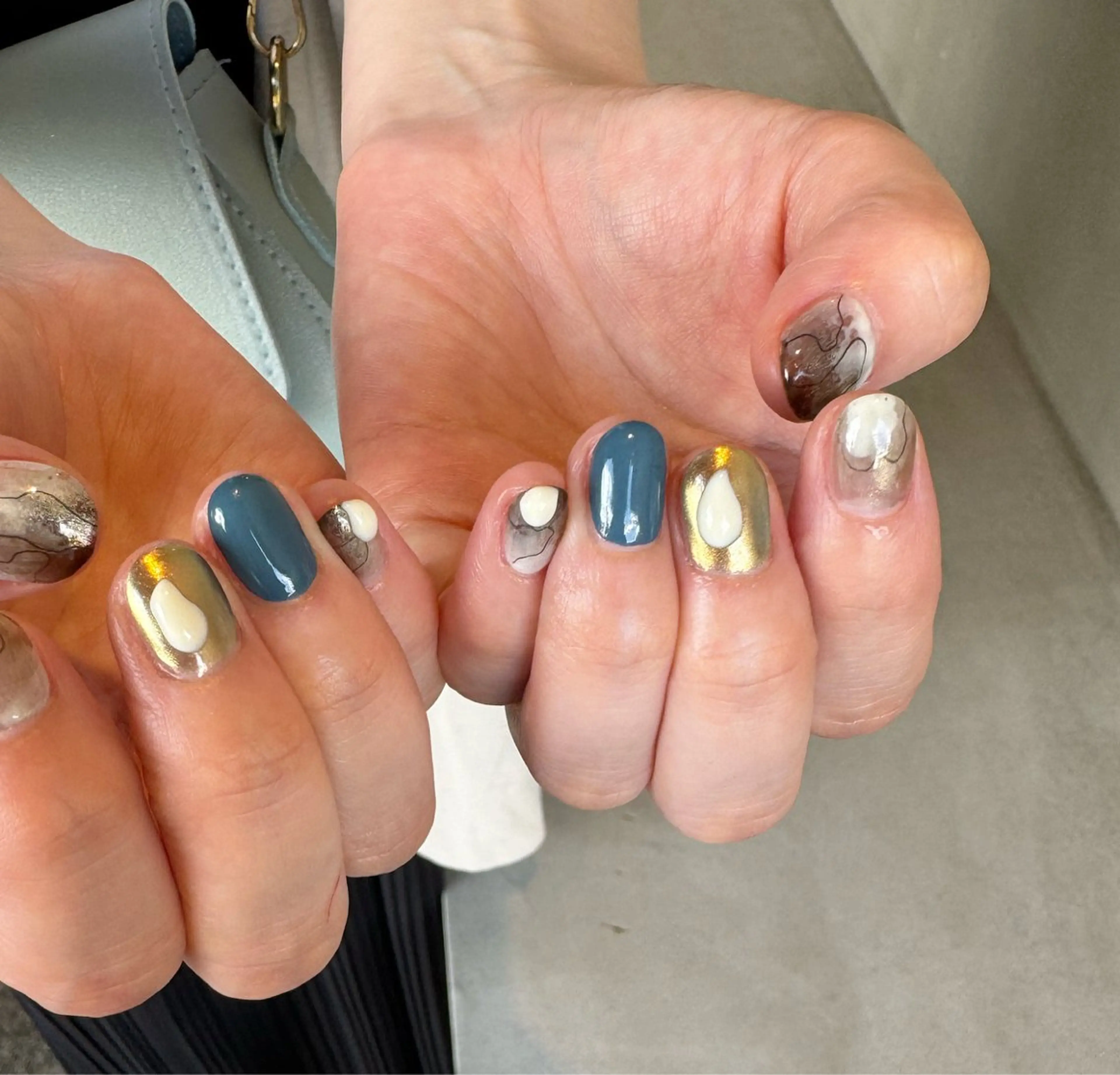 ネイル ハンドネイル にしぐち はるかのネイルデザイン