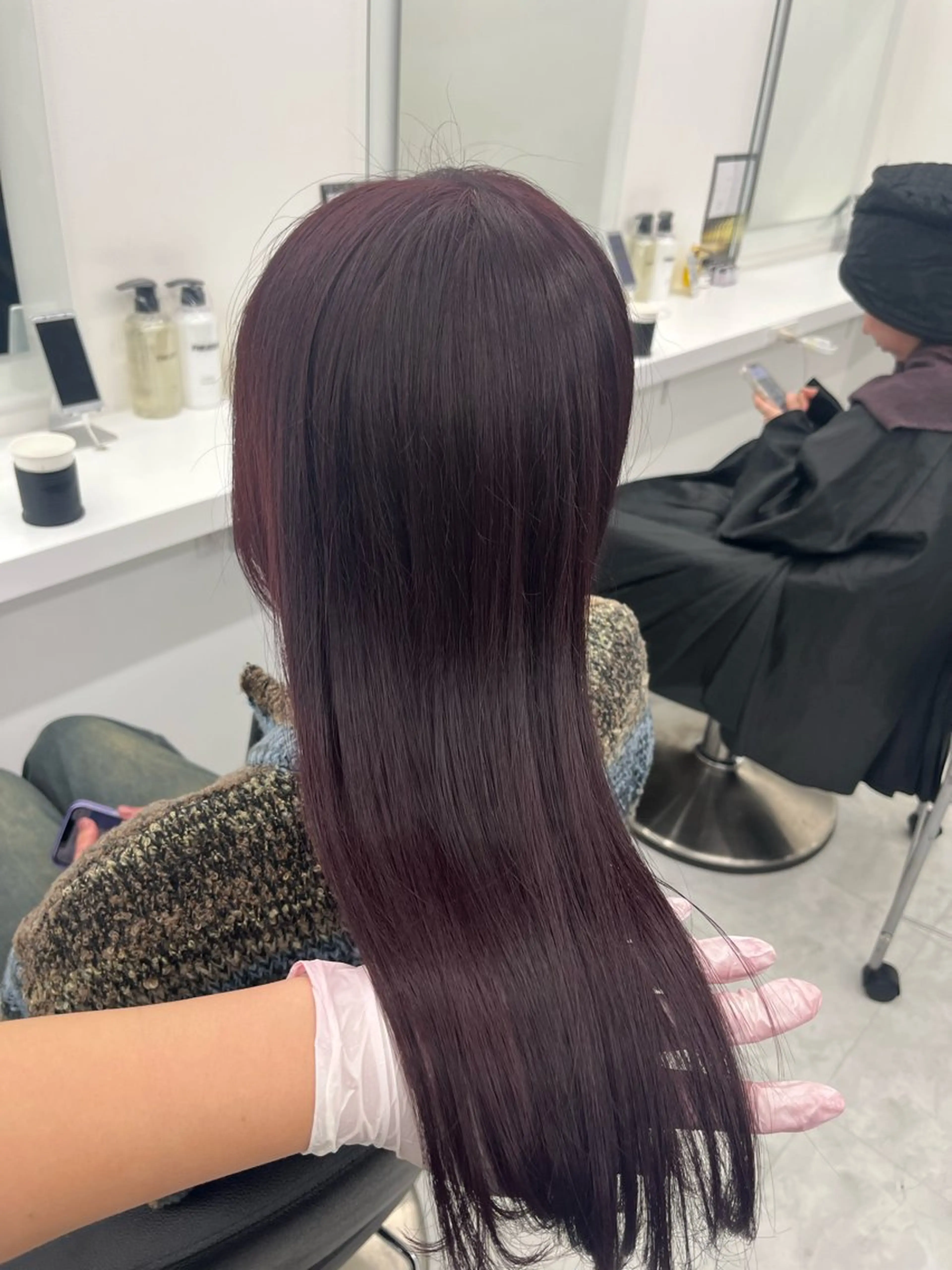 カラー ヘアカラー トリートメント ヘッドスパ ヘアセット 🍒暖色ダブルカラー /FUKA🍒のヘアスタイル