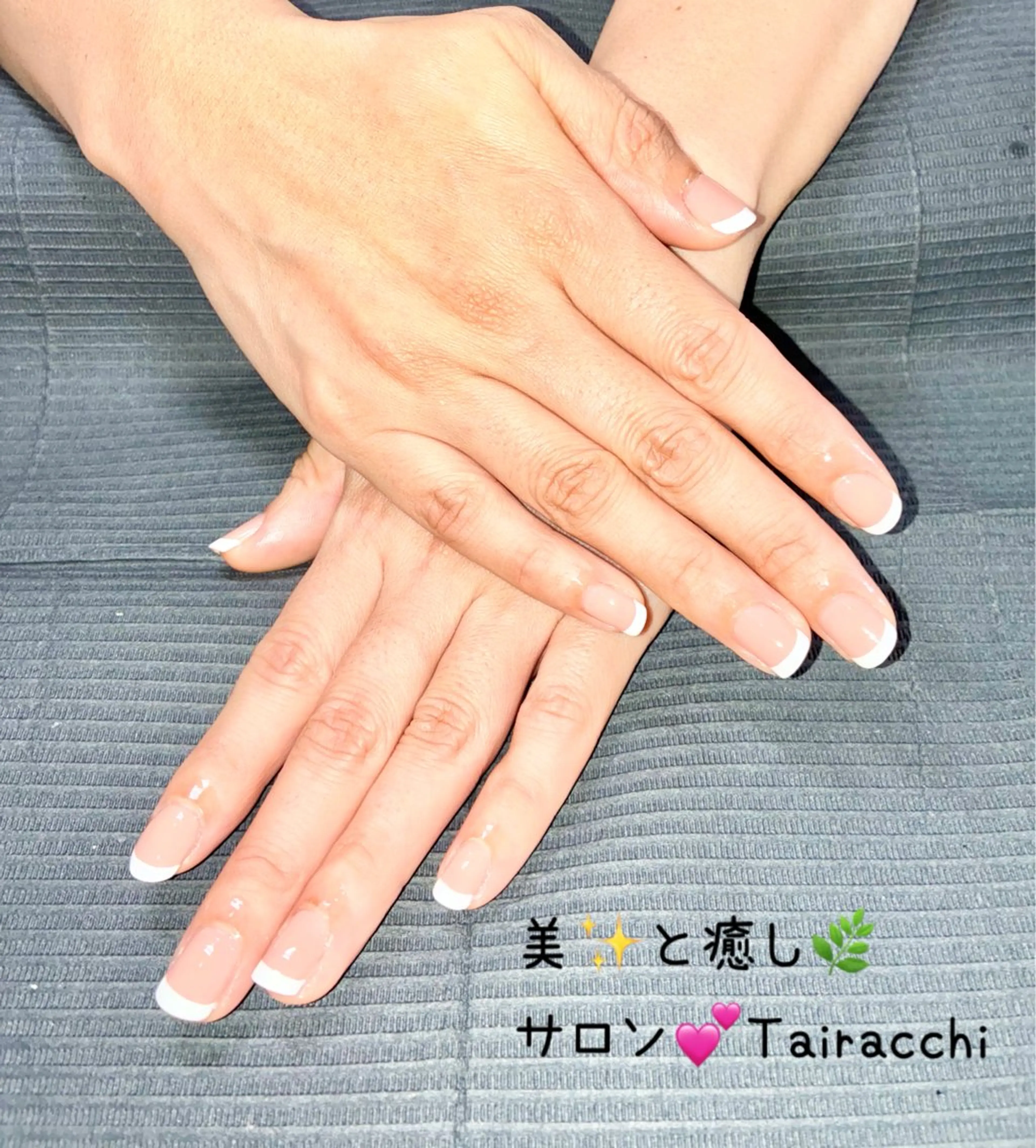 ネイル フレンチネイル Tairacchi タイラッチのネイルデザイン