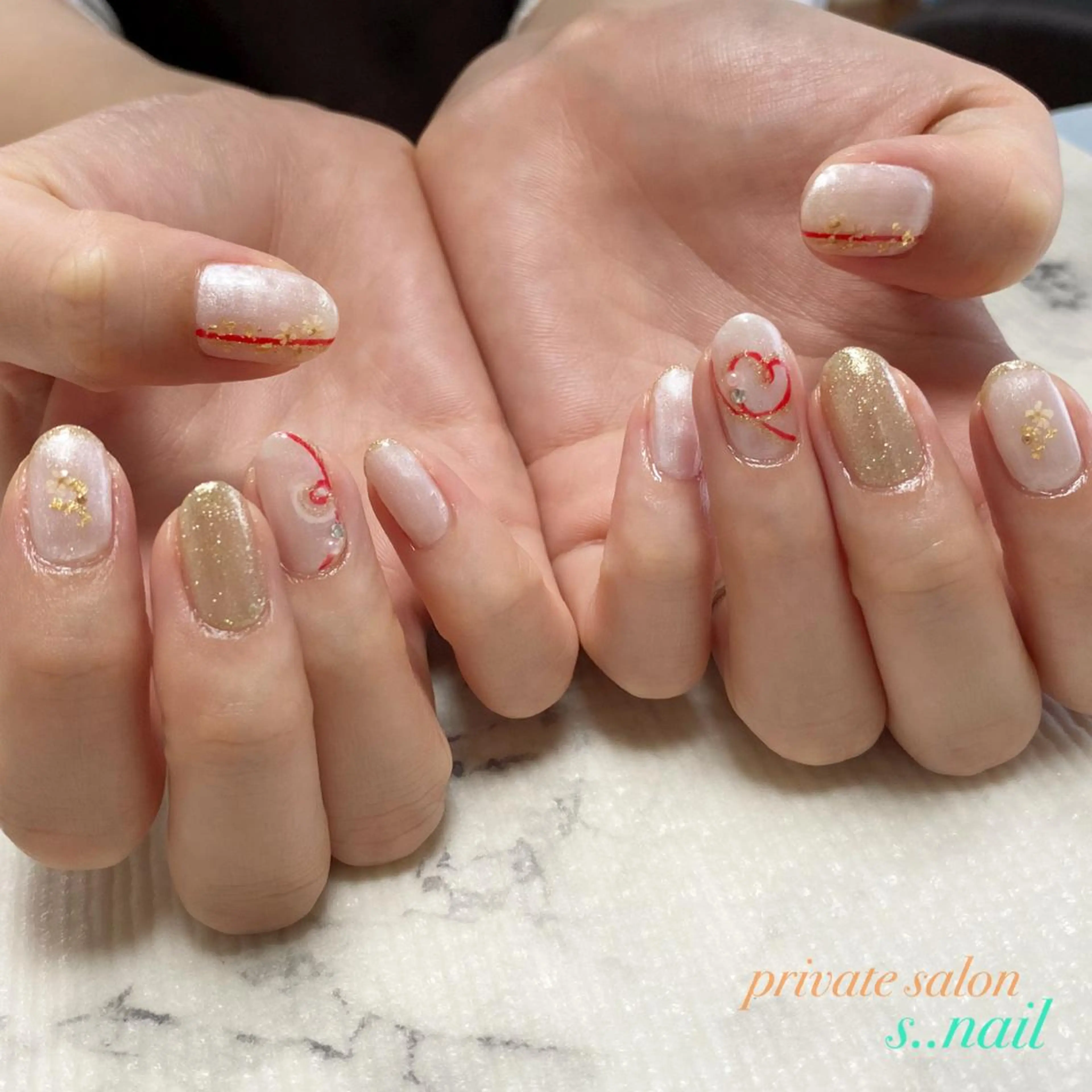 ネイル ブライダルネイル ハンドネイル フットネイル s..nail / MORITAのネイルデザイン