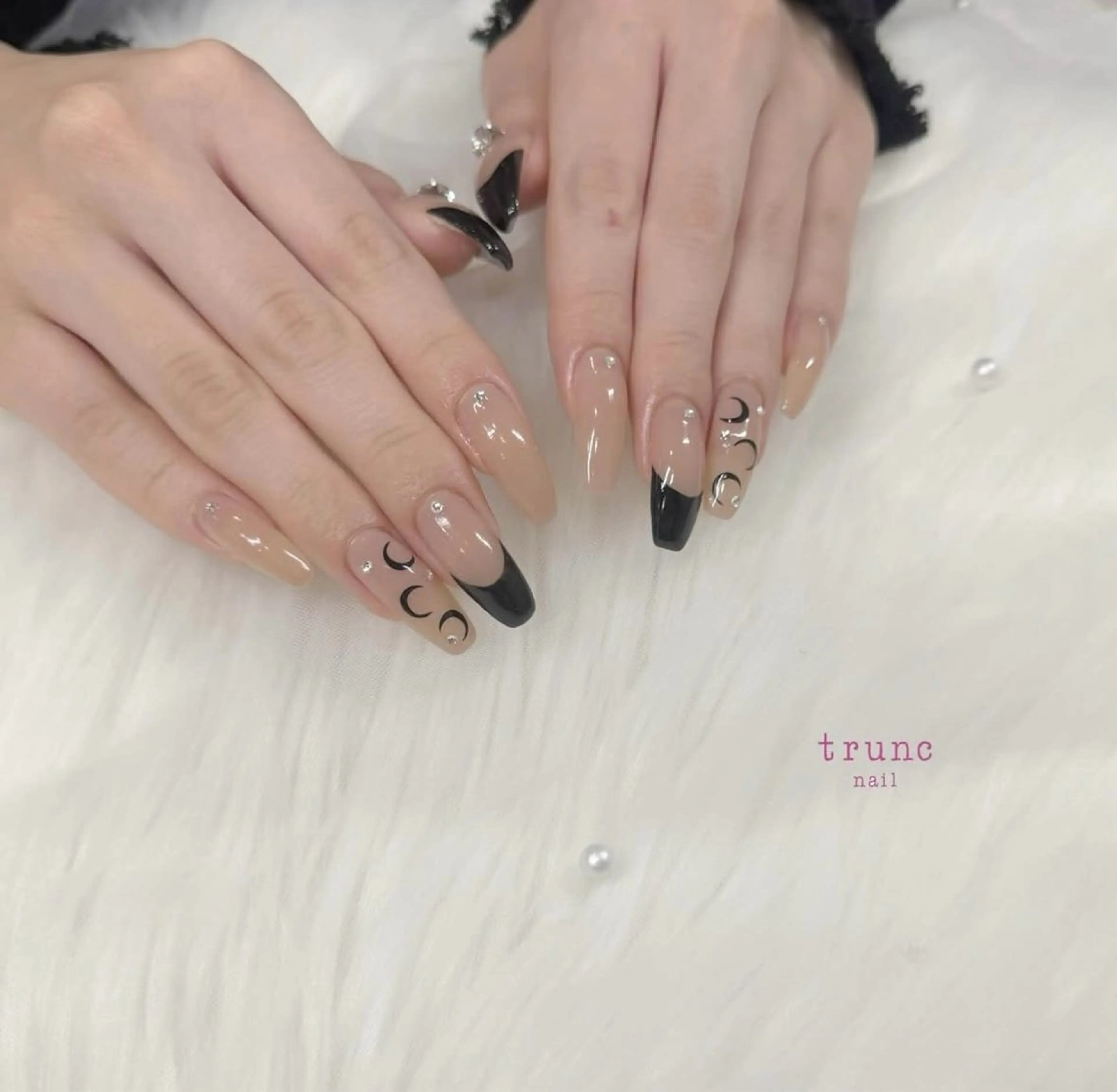 ネイル ジェルネイル パラジェル trunc nail 鈴木のネイルデザイン
