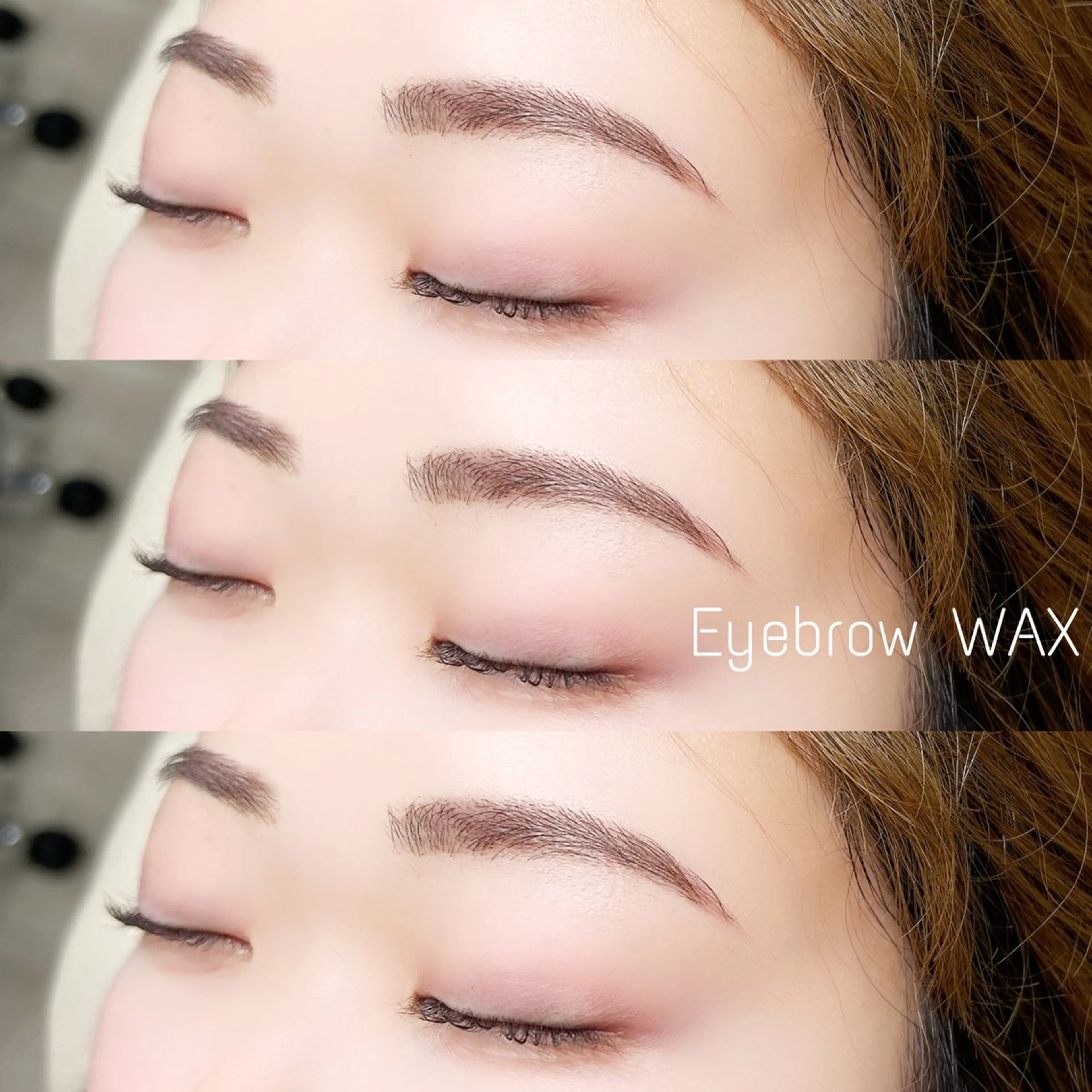 アイブロウ ワックス脱毛 眉カット ꒰ LILY ꒱ Ririna💙のマツエク・マツパデザイン