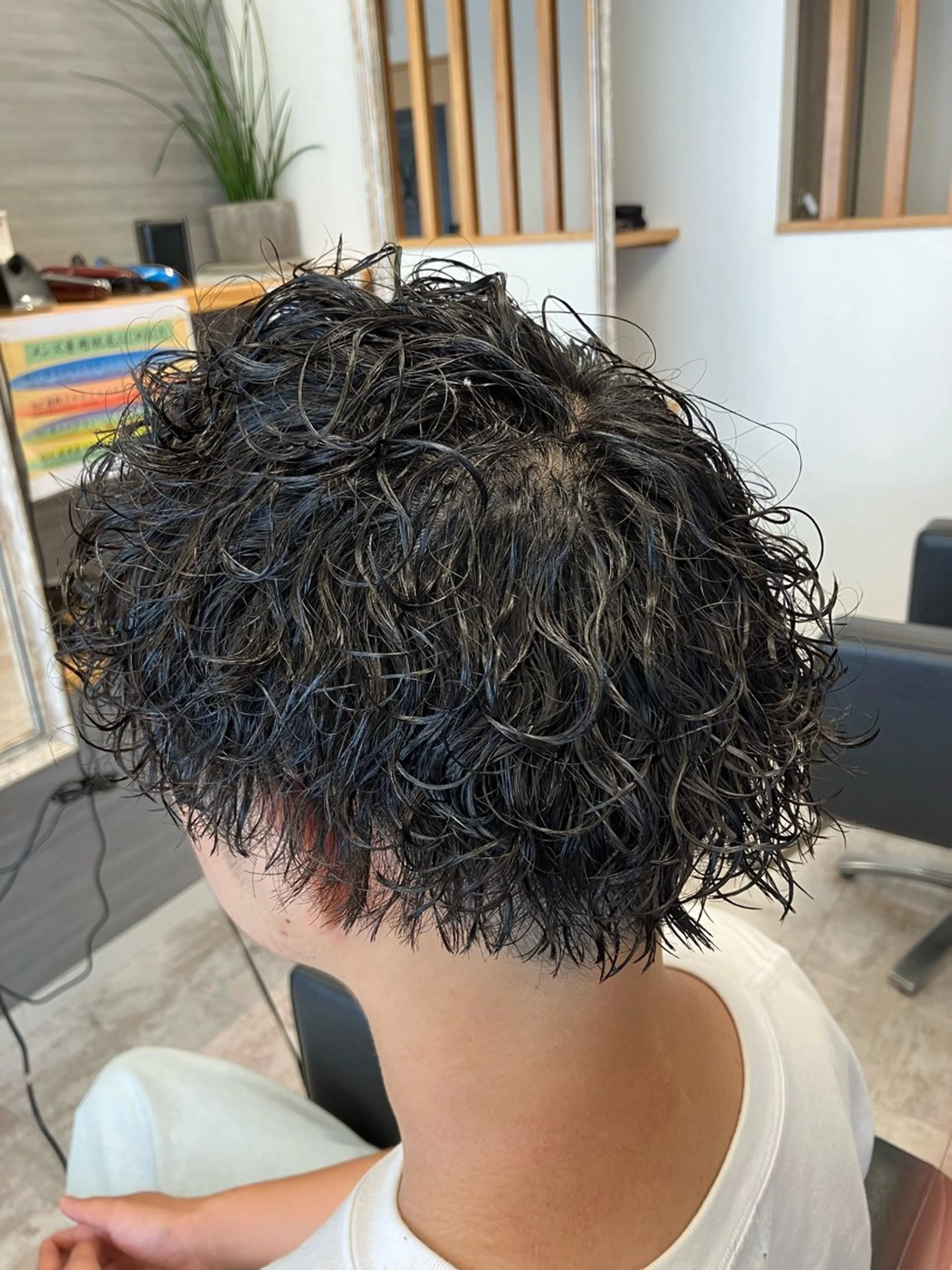 パーマ メンズ カット パーマ メンズ特化/パーマ/ フェードWATARUのヘアスタイル