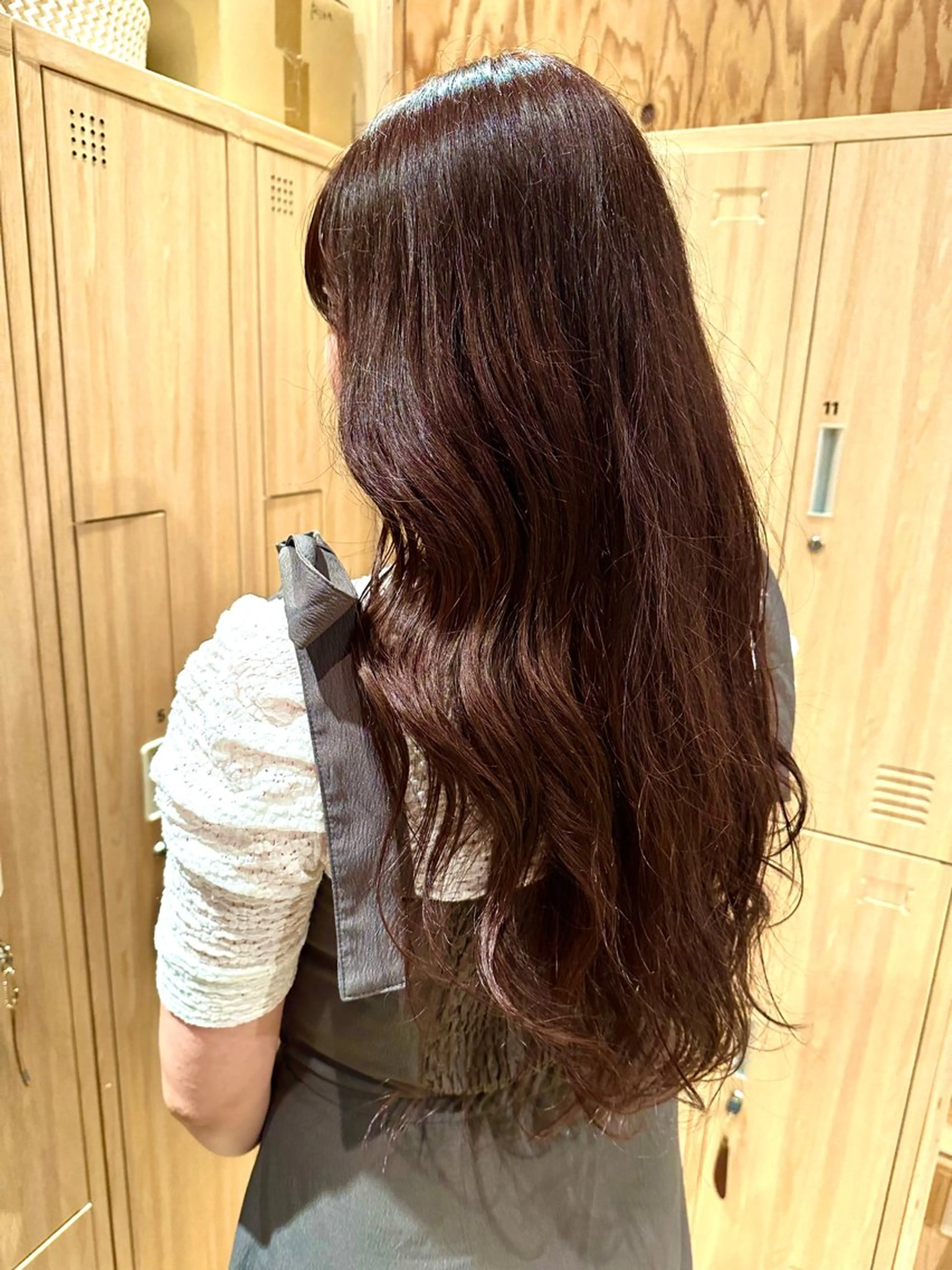 カラー ヘアカラー トリートメント 艶カラー/美髪/ 【lyann】ゆきののヘアスタイル