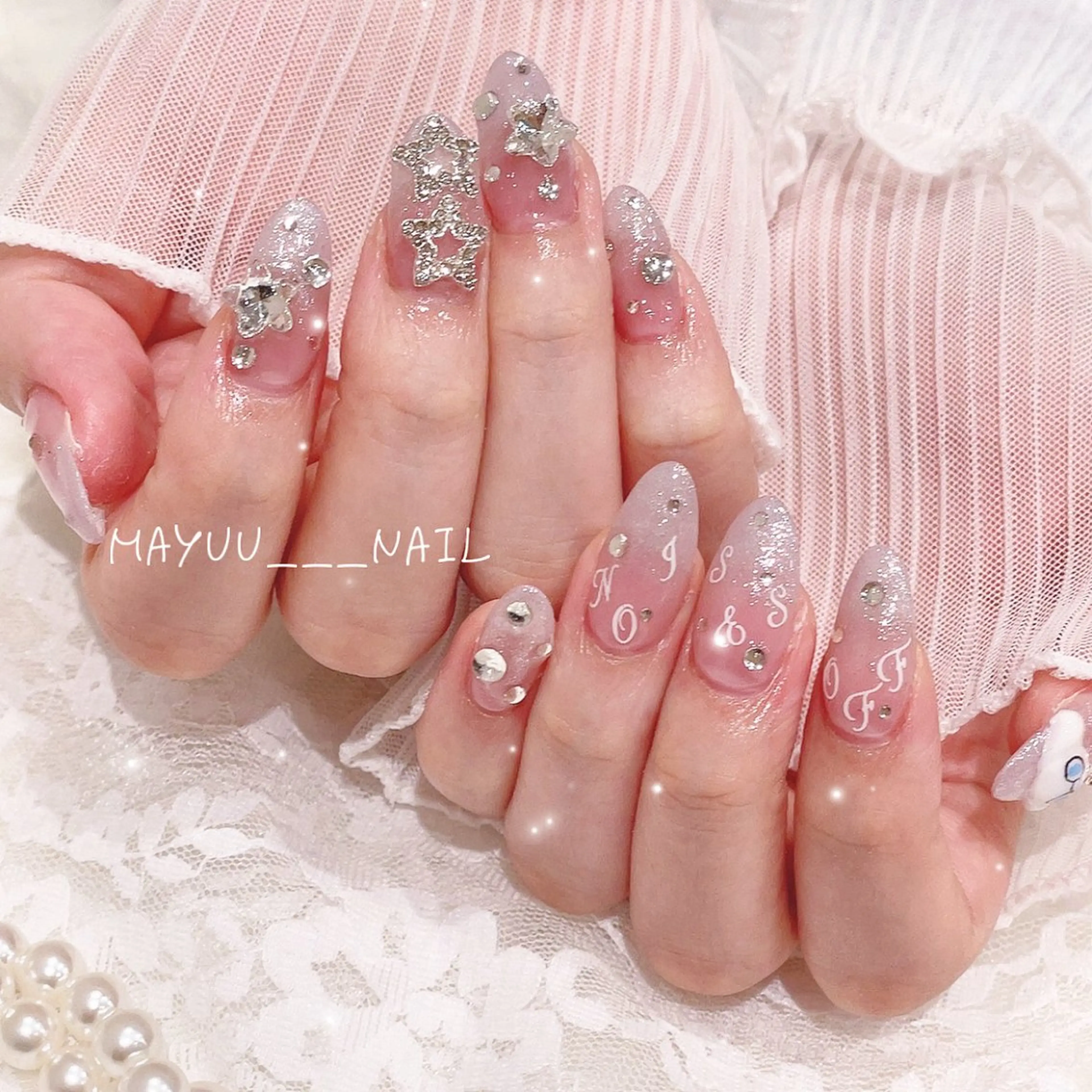 ネイル 🎀 Mayu 🎀痛ネイルのネイルデザイン