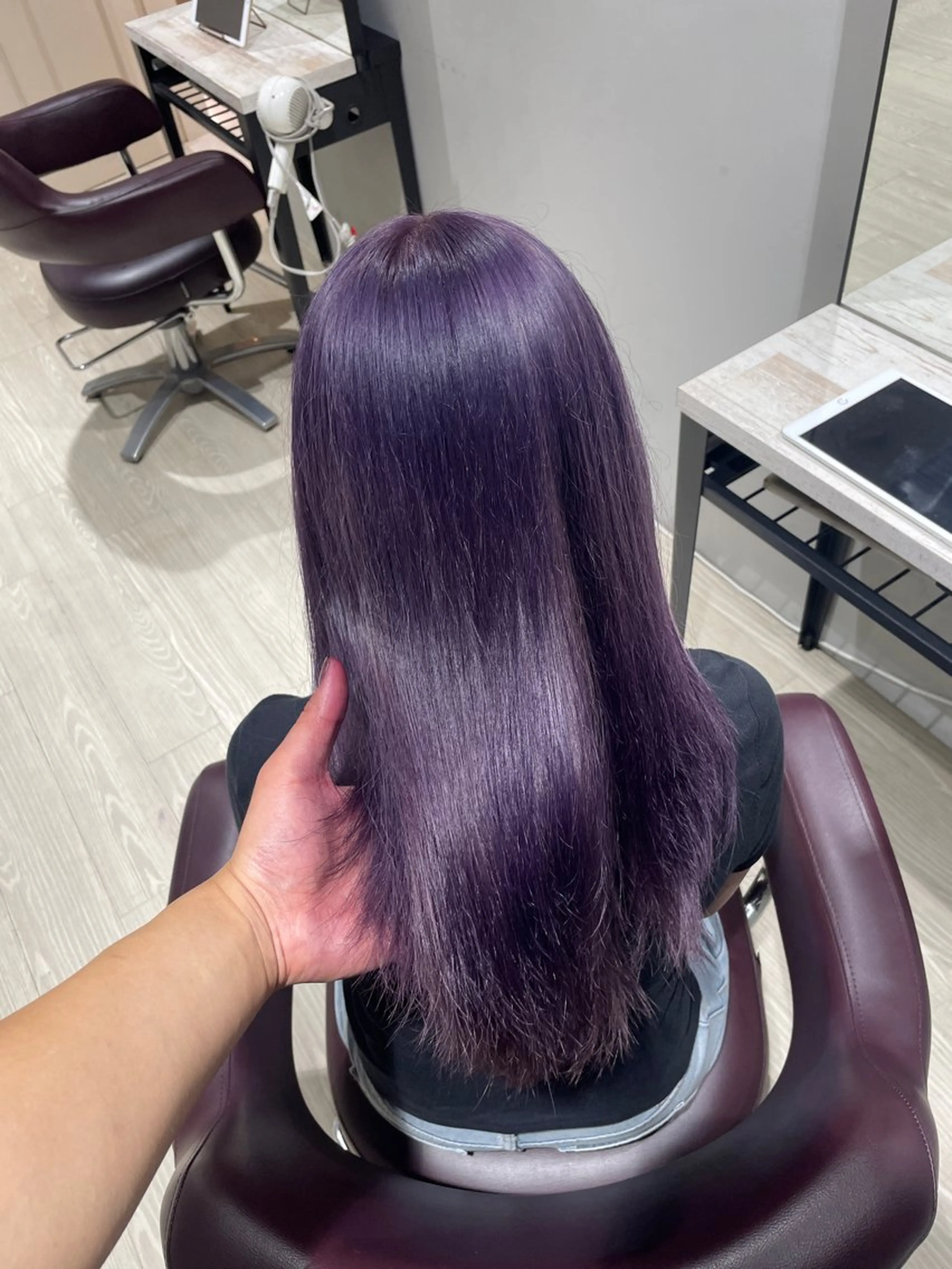 ロング 光岡 玲遠のヘアスタイル