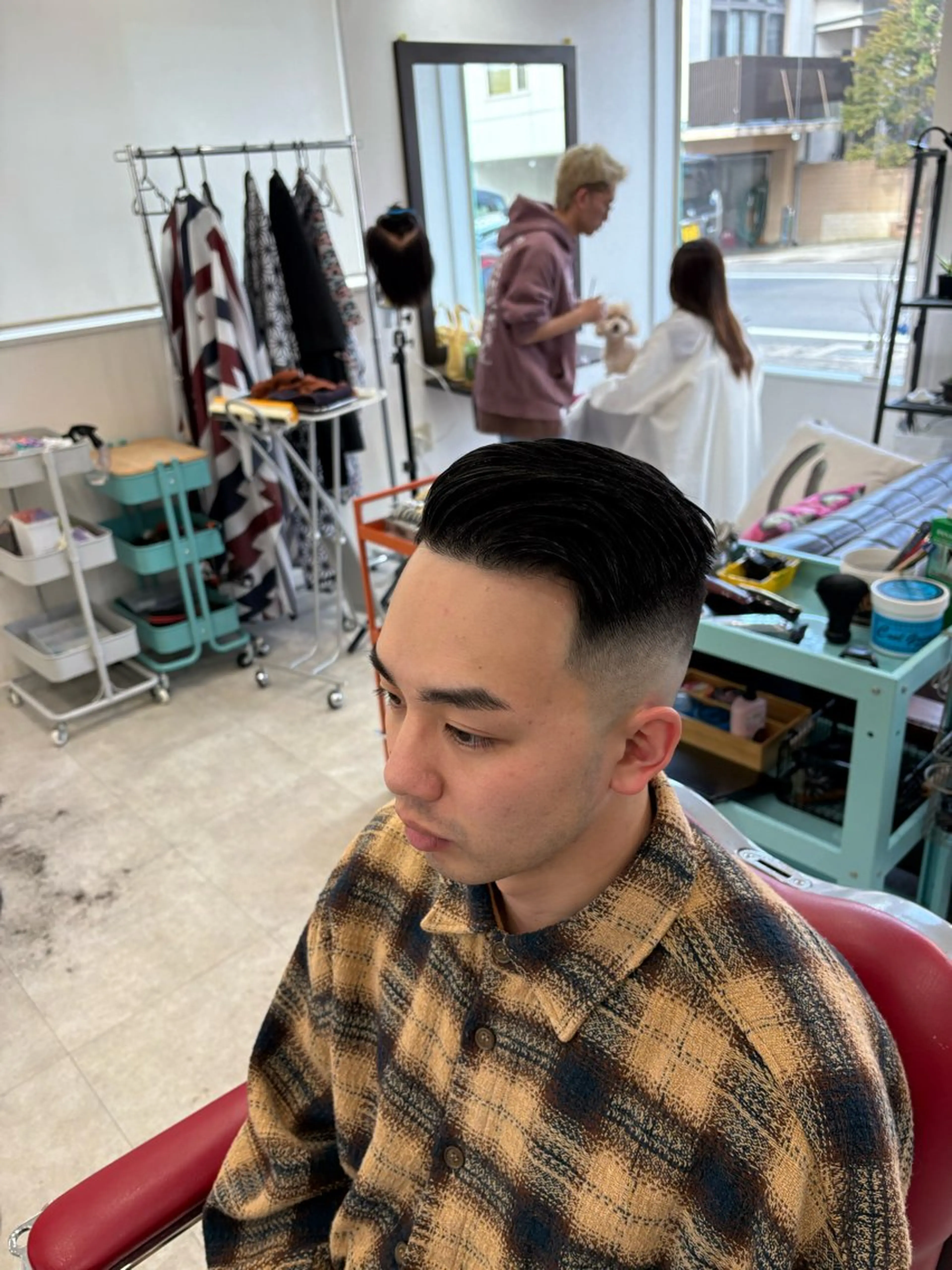 ショート メンズ カット 本間 颯太のヘアスタイル
