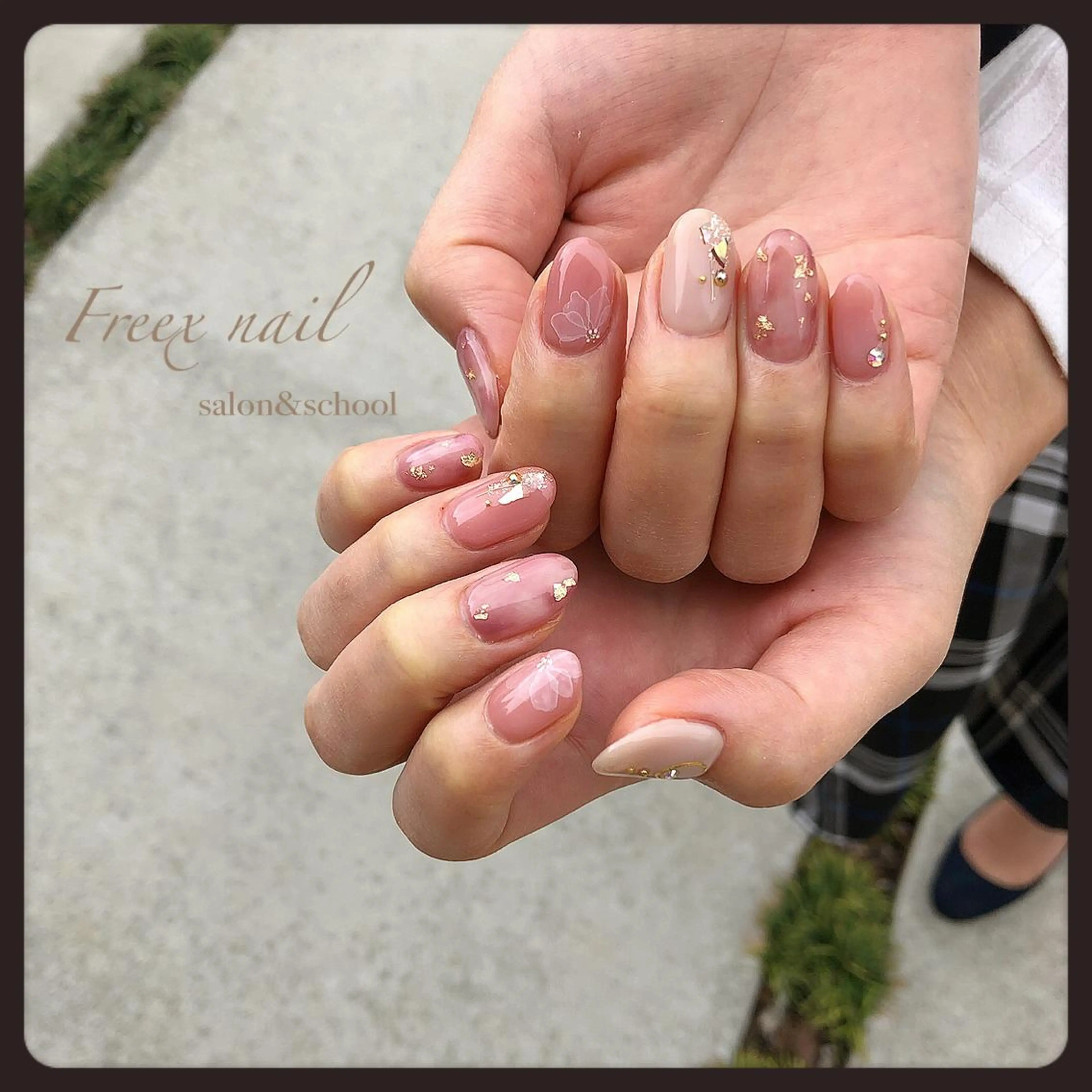 ネイル 春ネイル freex nail /ニュアンス/個性派のネイルデザイン