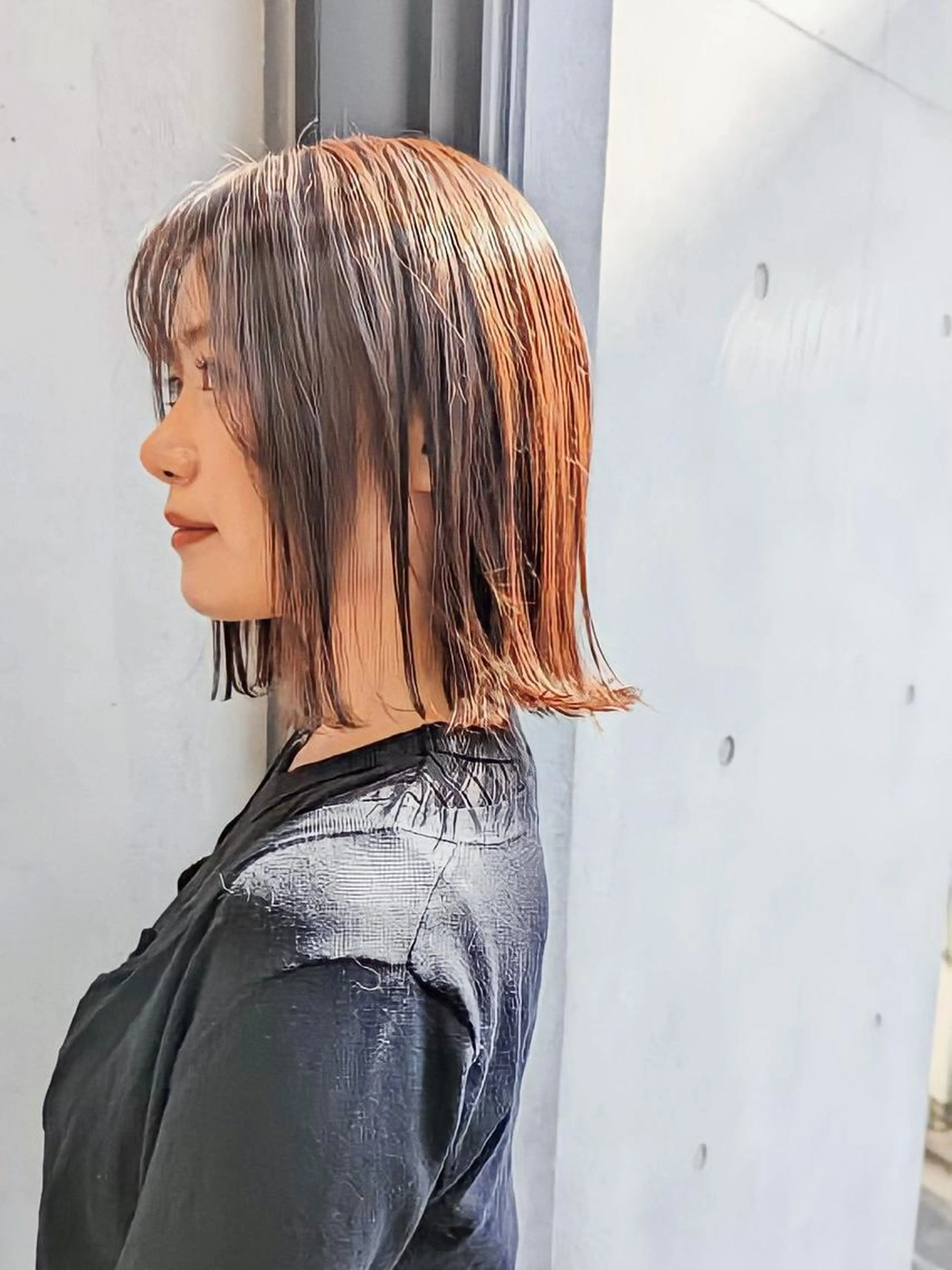 【小顔でツヤツヤ】艶カラー＋小顔矯正スパ🌷の写真