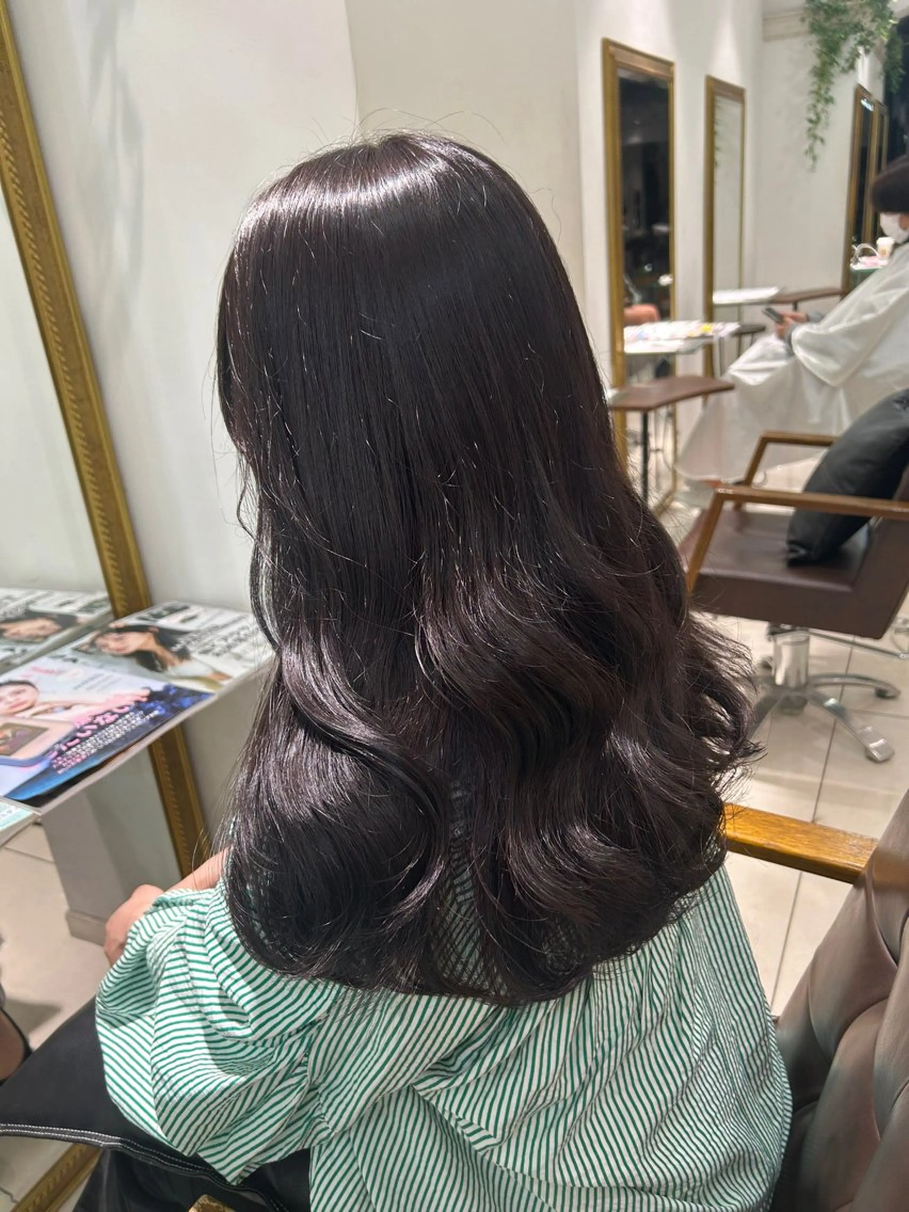 ロング カラー ヘアアレンジ 透明感カラー 髪質改善 透明感カラー ai🫧🪞のヘアスタイル