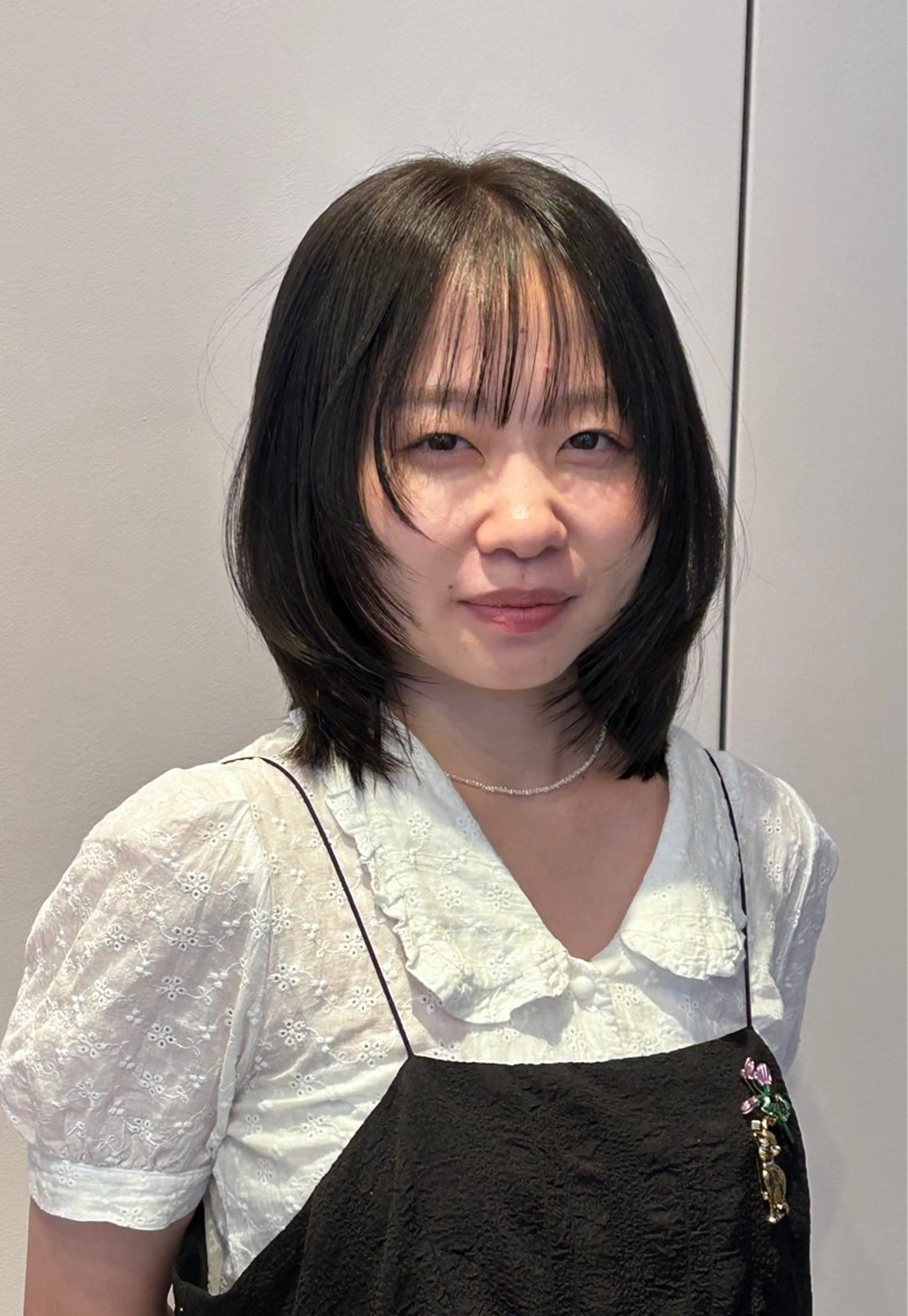 ミディアム カラー カット ヘアカラー トリートメント ナチュラル大人っぽい スタイル　MAORIのヘアスタイル