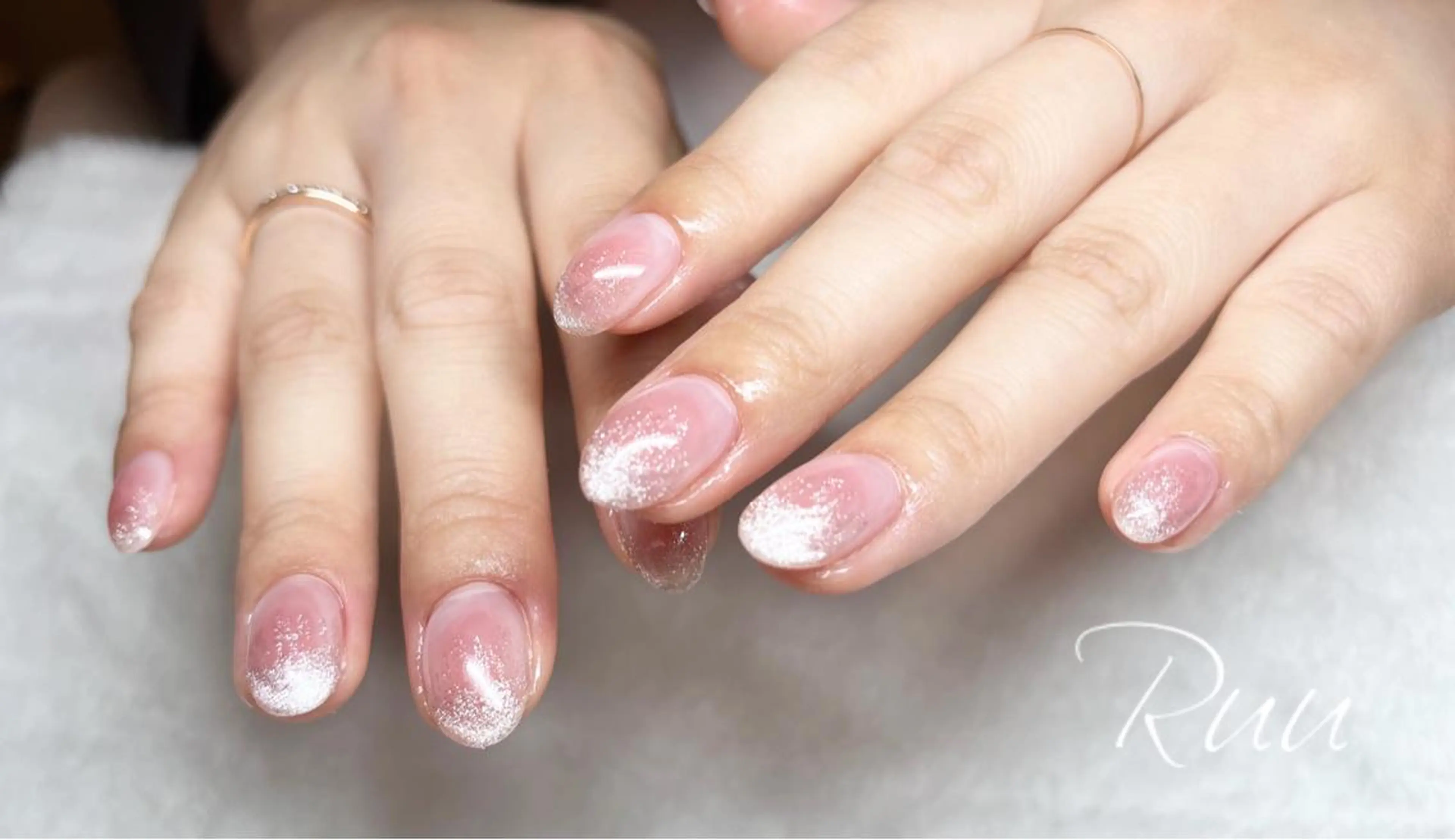 ネイル アートネイル フットネイル フレンチネイル キラキラネイル 韓国ネイル Nail salon Ruuのネイルデザイン