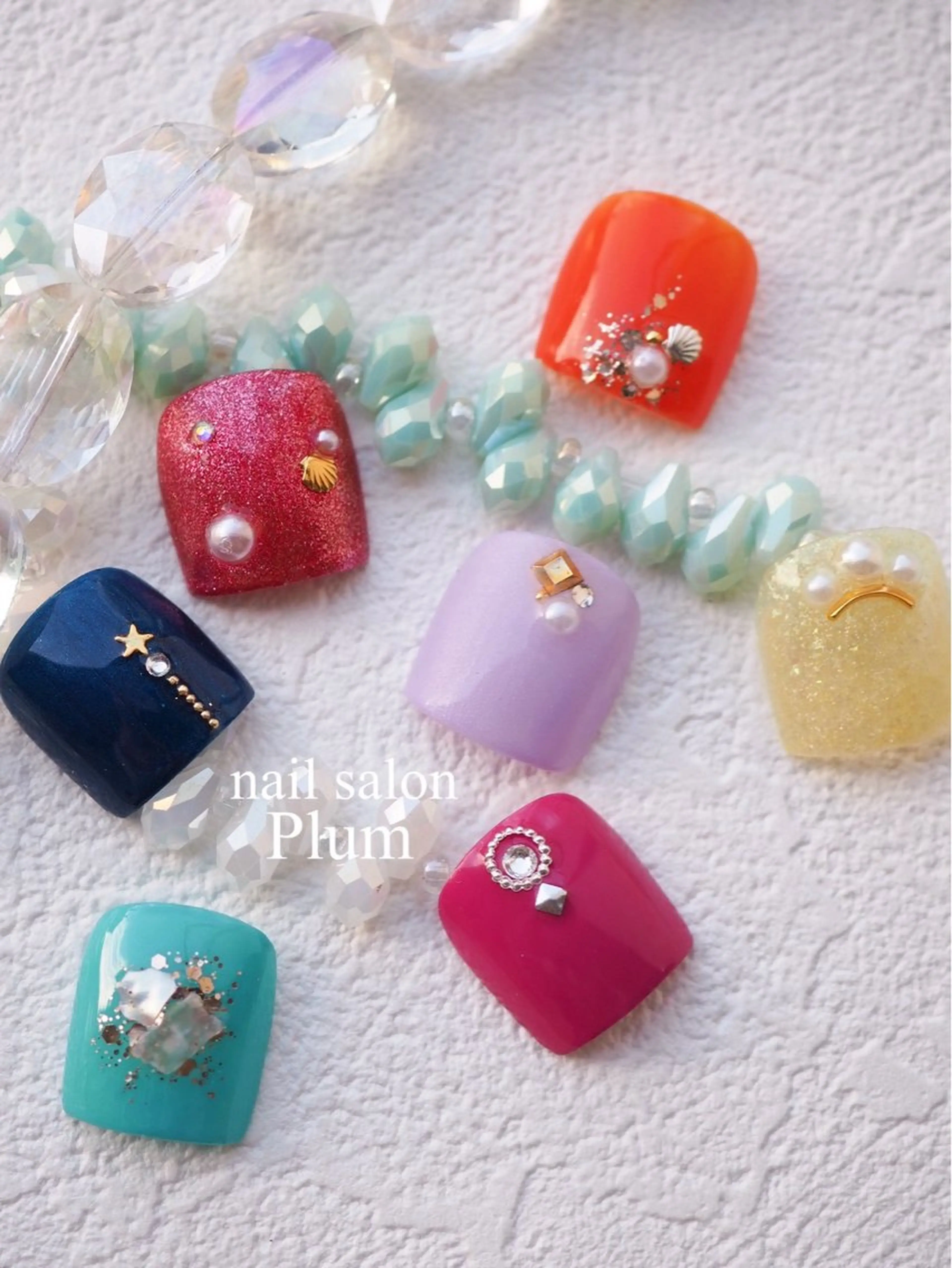 🫧定額🫧フットネイル(オフなし)の写真