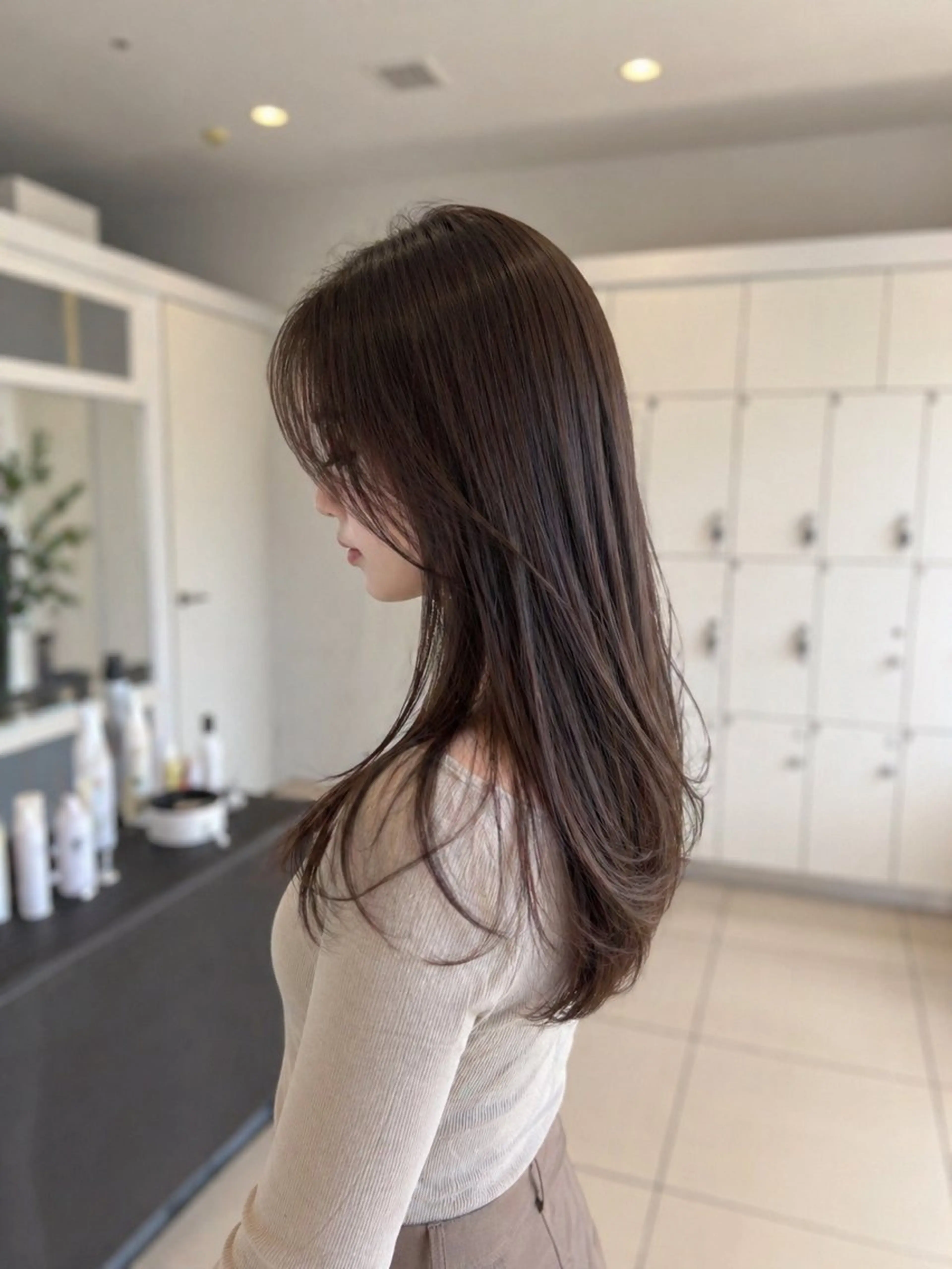 ロング カット トリートメント 金子 直樹のヘアスタイル
