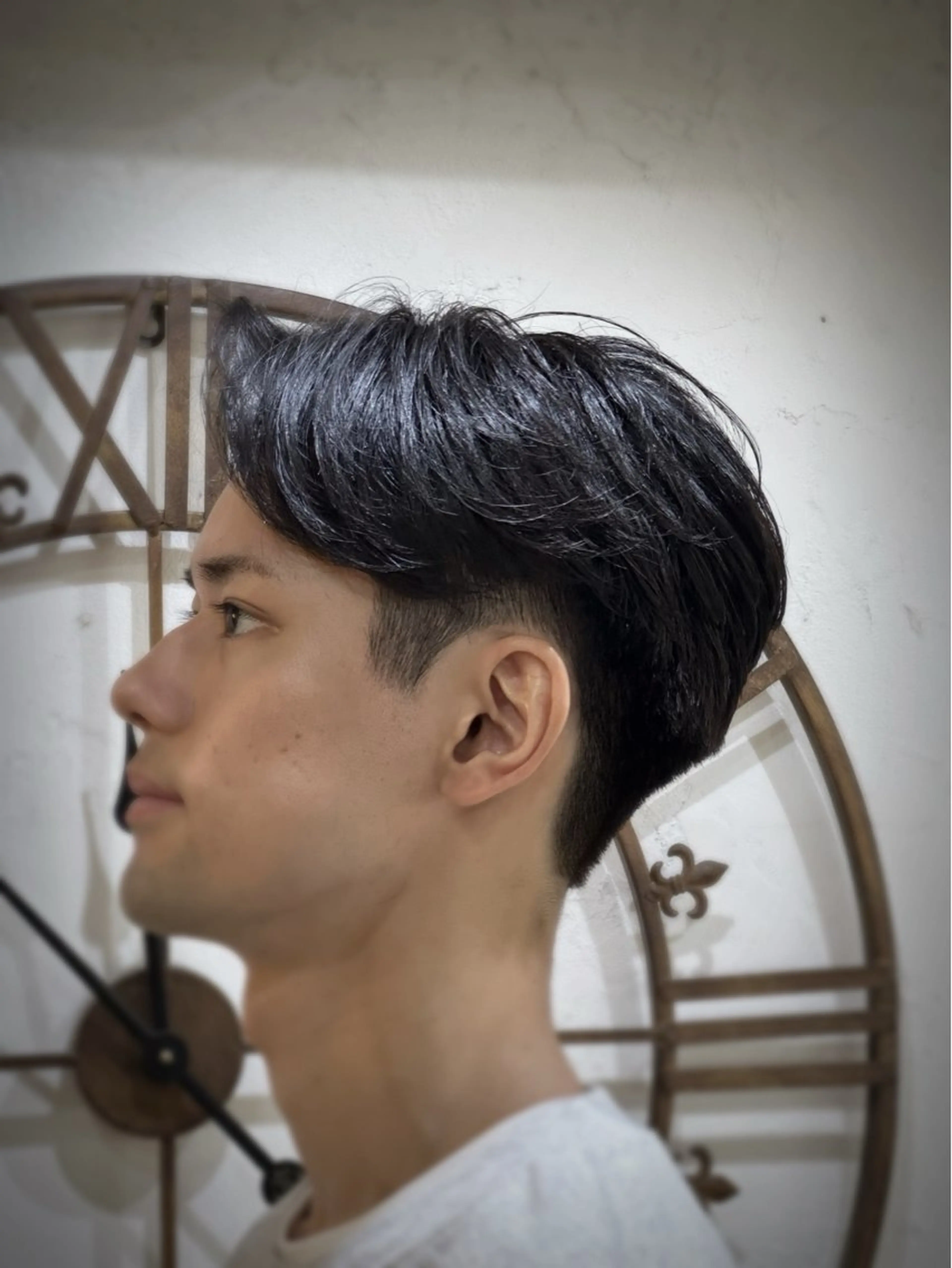 メンズ スパイキー/ ピンパーマ/緑川雄也のヘアスタイル