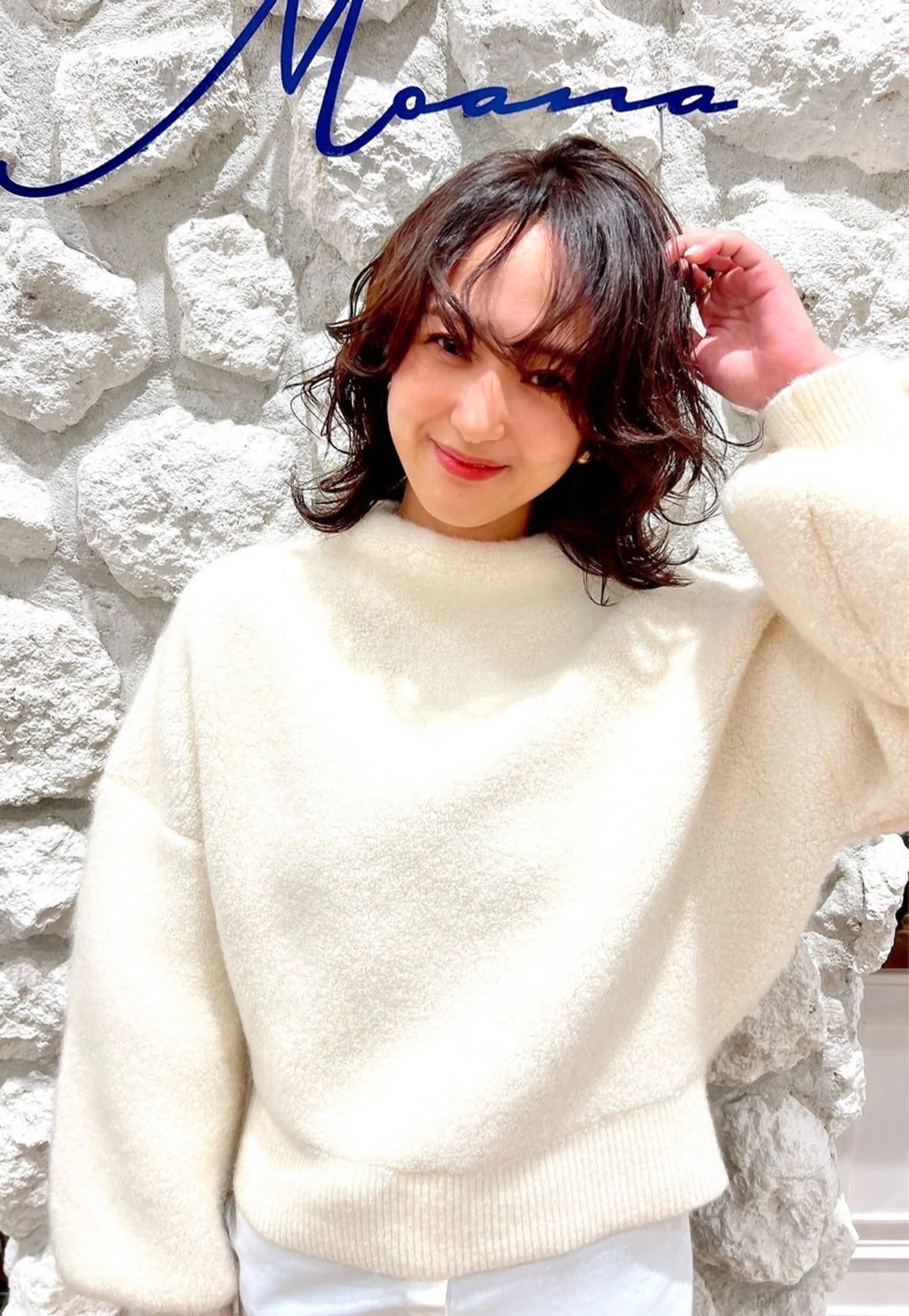 ロング カラー ヘアアレンジ Yuzuha .のヘアスタイル