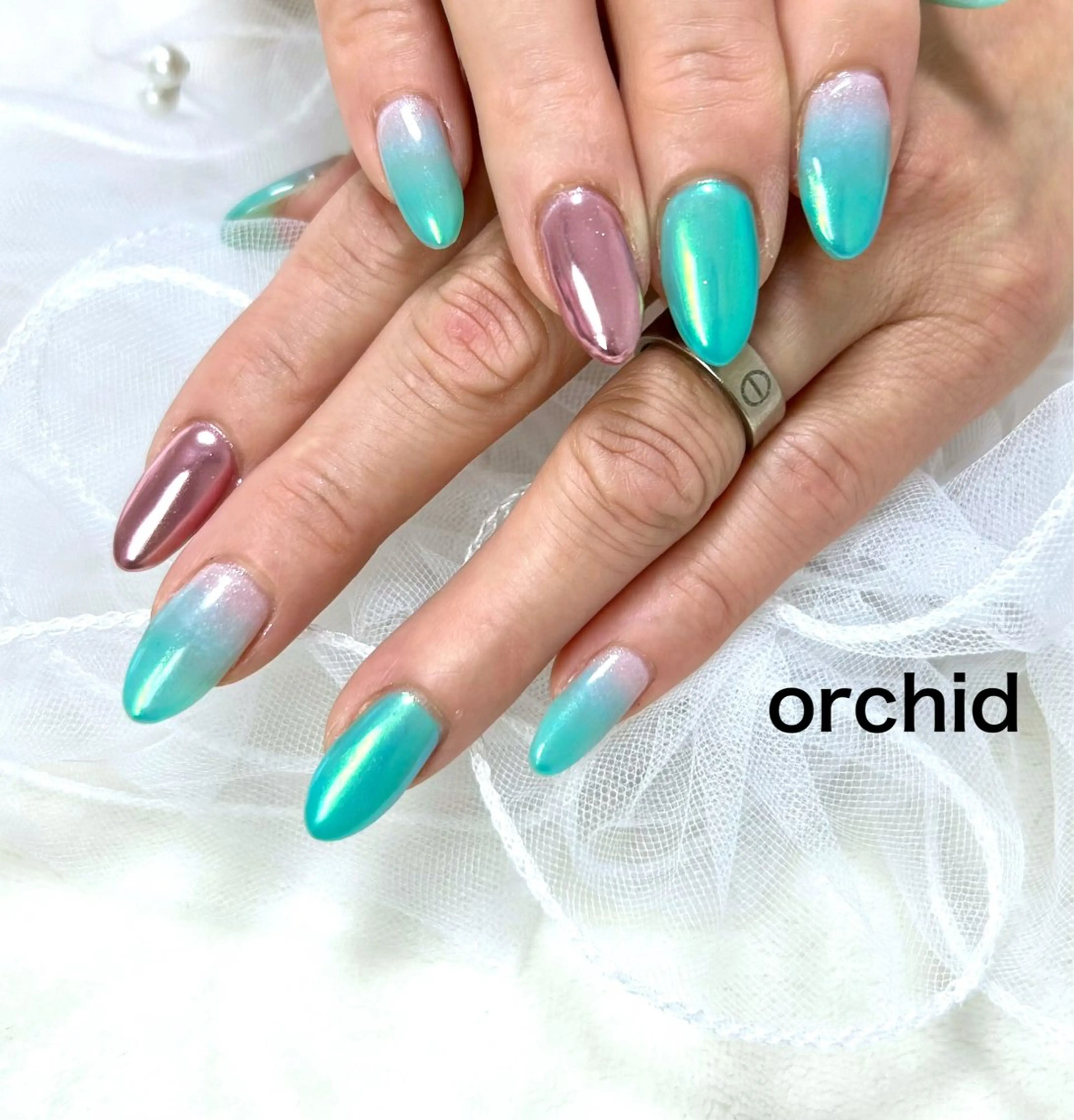 ネイル orchid ♡オーキッドのネイルデザイン