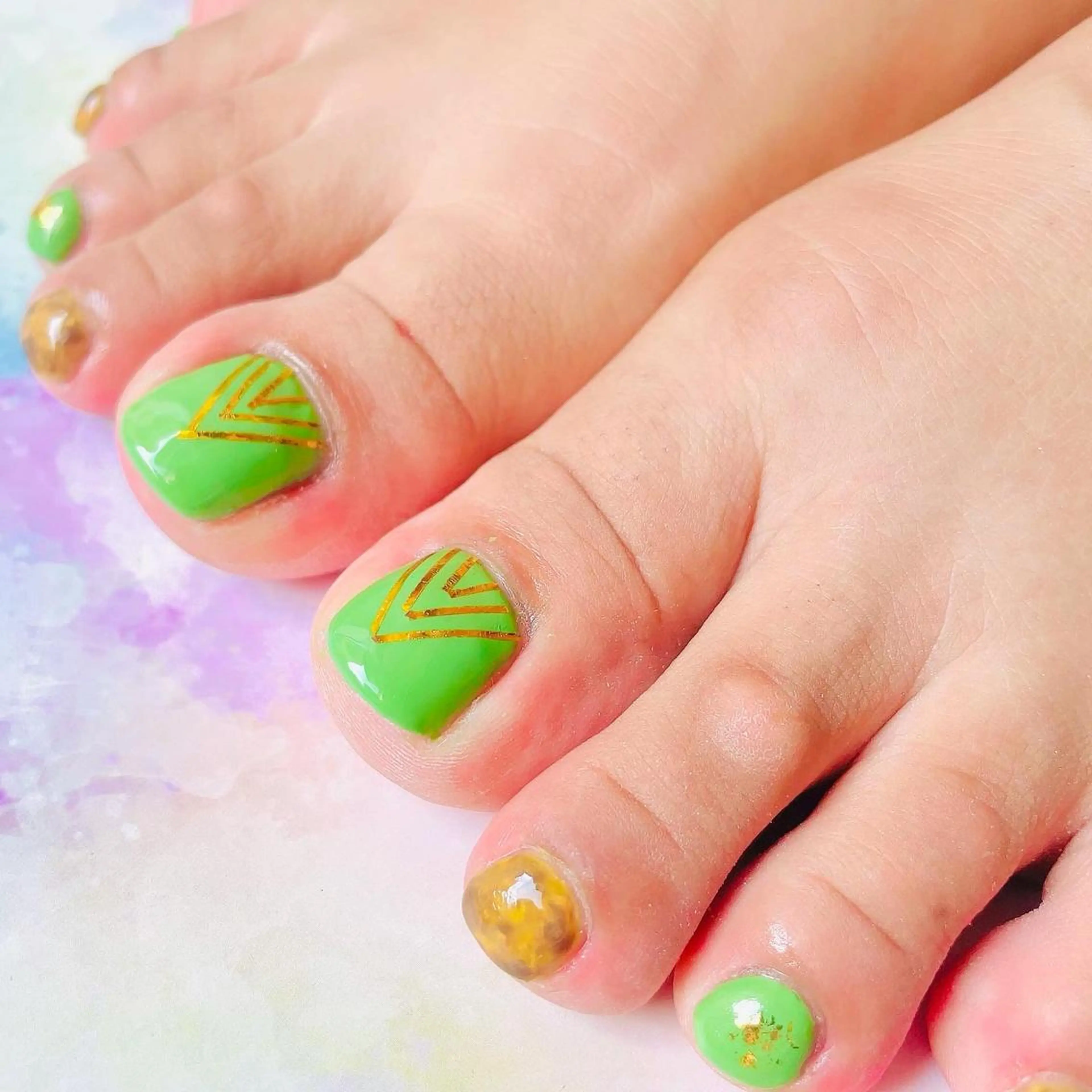 ネイル フットネイル nail salon étoileのネイルデザイン