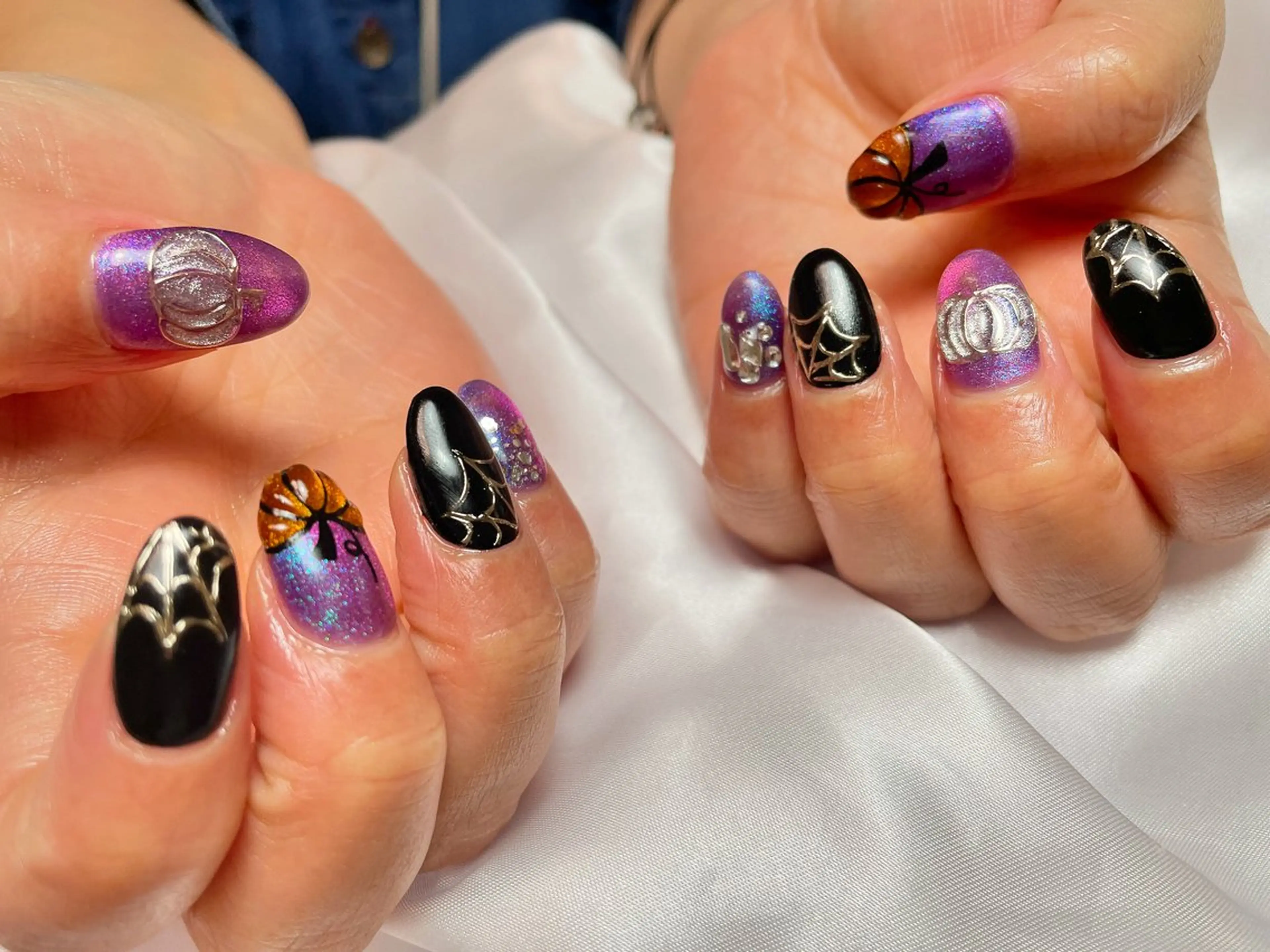 ネイル ハロウィン nanal nailのネイルデザイン