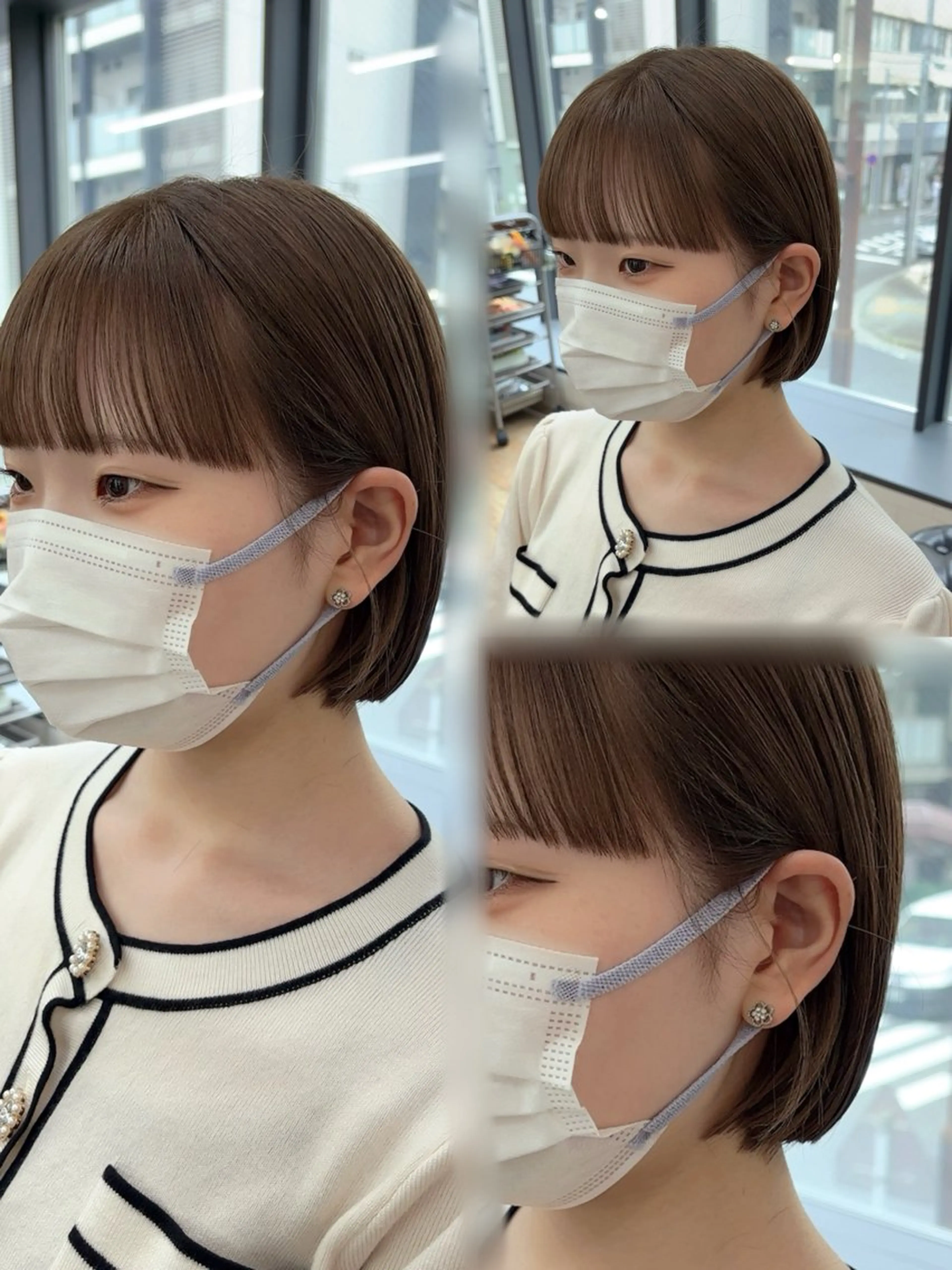 ショート カラー カット ヘアカラー トリートメント ダブルカラー 🌙chinariのヘアスタイル