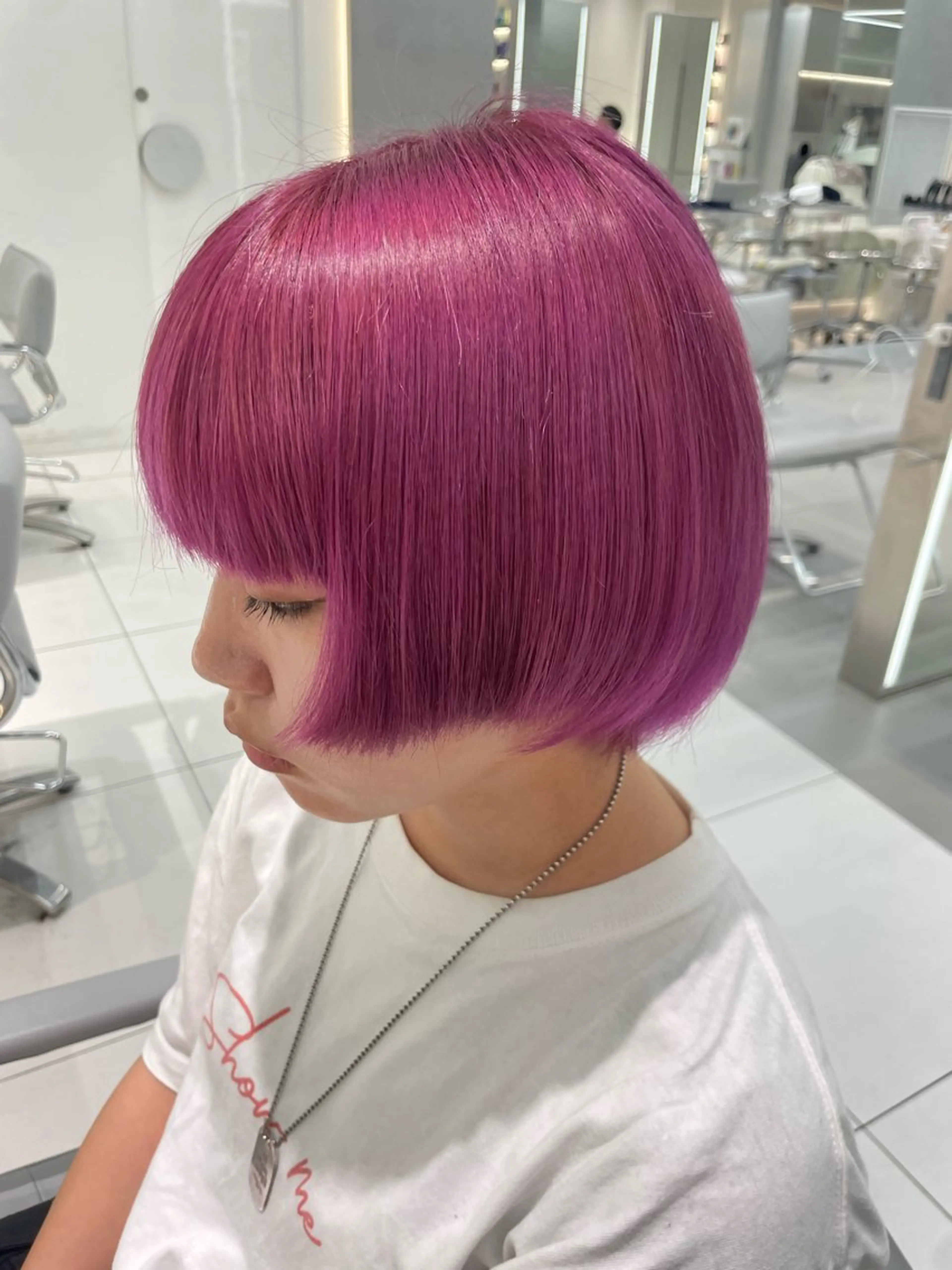 ショート ヘアセット🎀耳つぼ 👂💎MONAMIのヘアスタイル