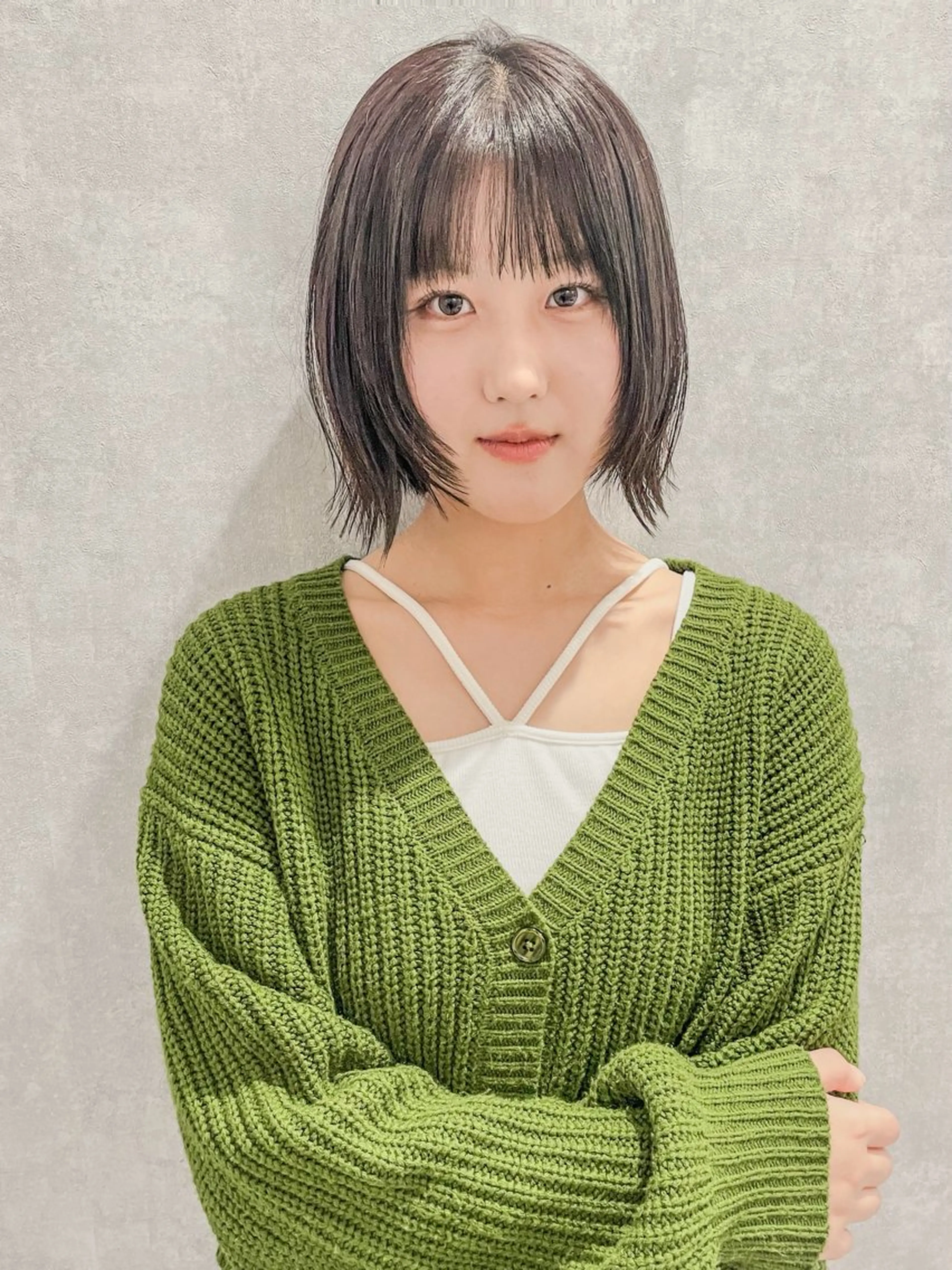 ショート カラー 髪質改善縮毛矯正 ◽️河野泰貴のヘアスタイル