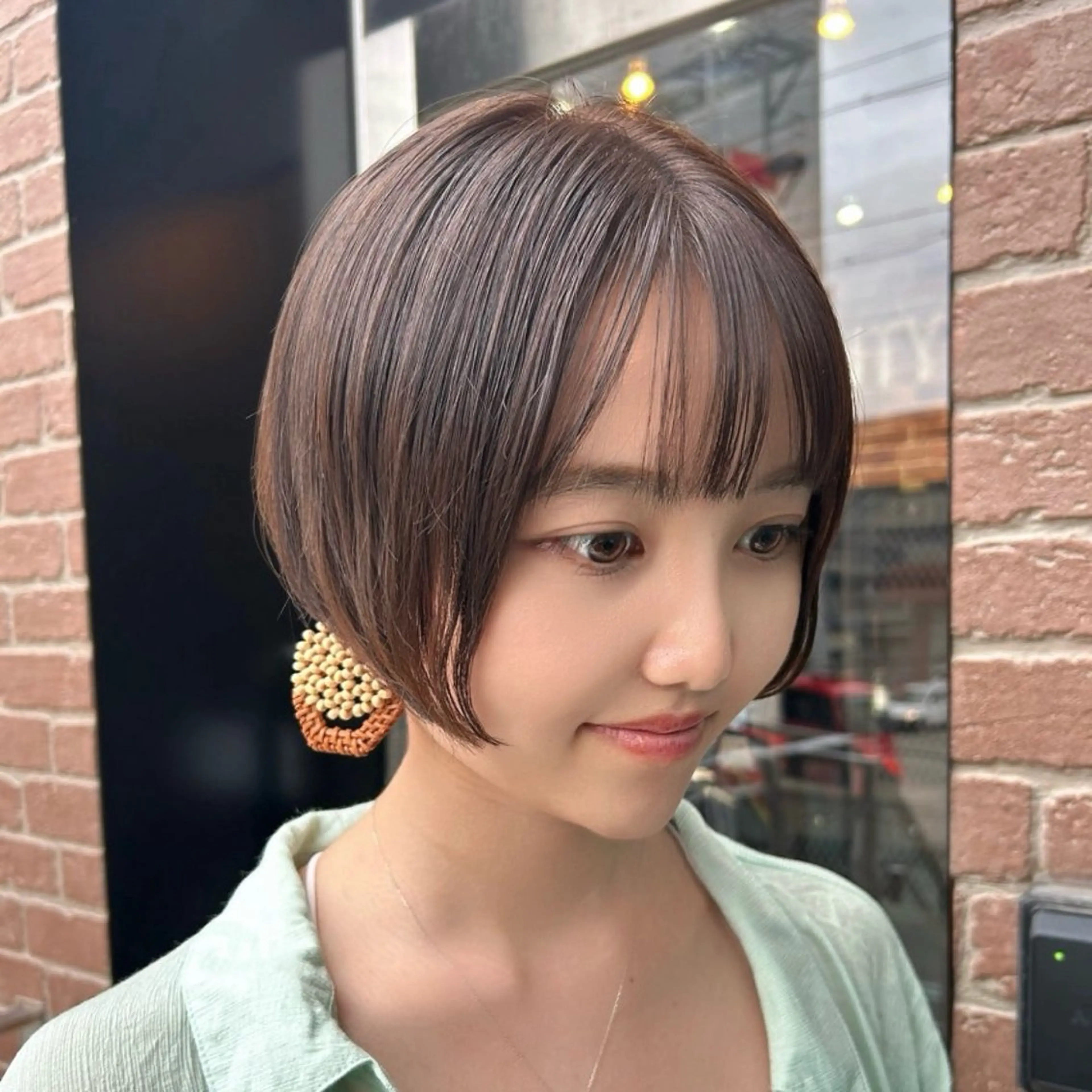 ショート ヘッドスパ 久木原 ゆりのヘアスタイル