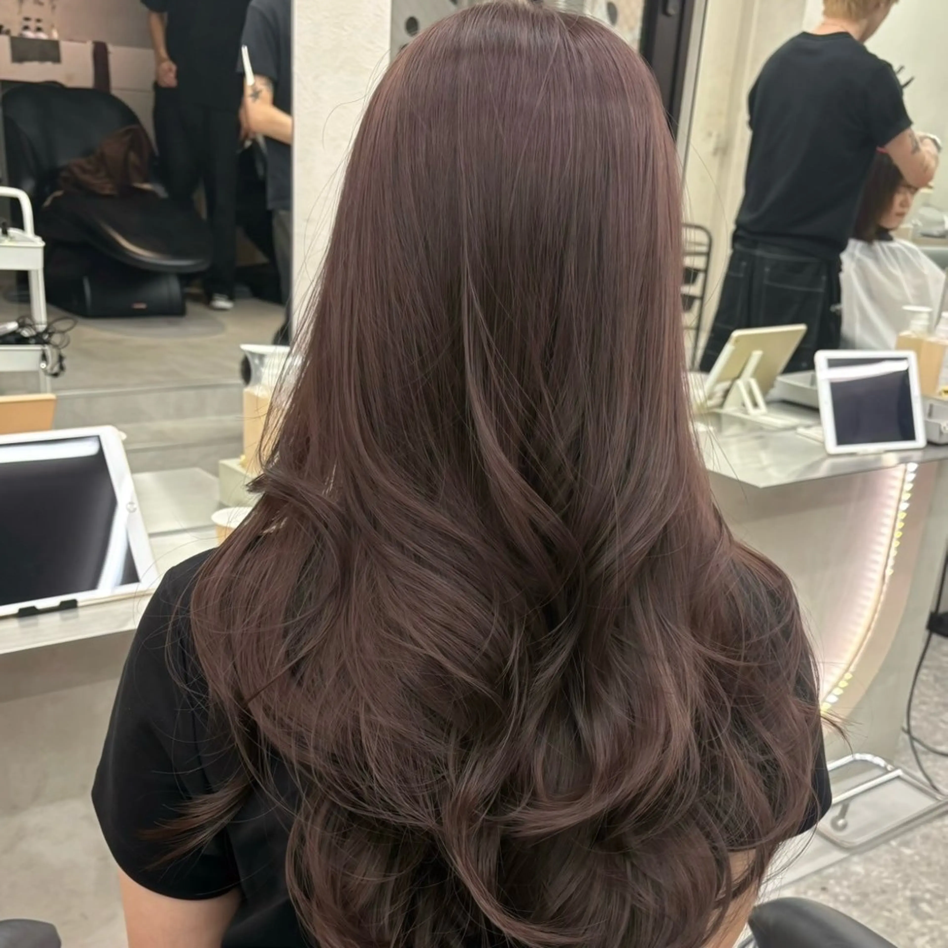 ロング カラー 透明感カラー/ りおのヘアスタイル