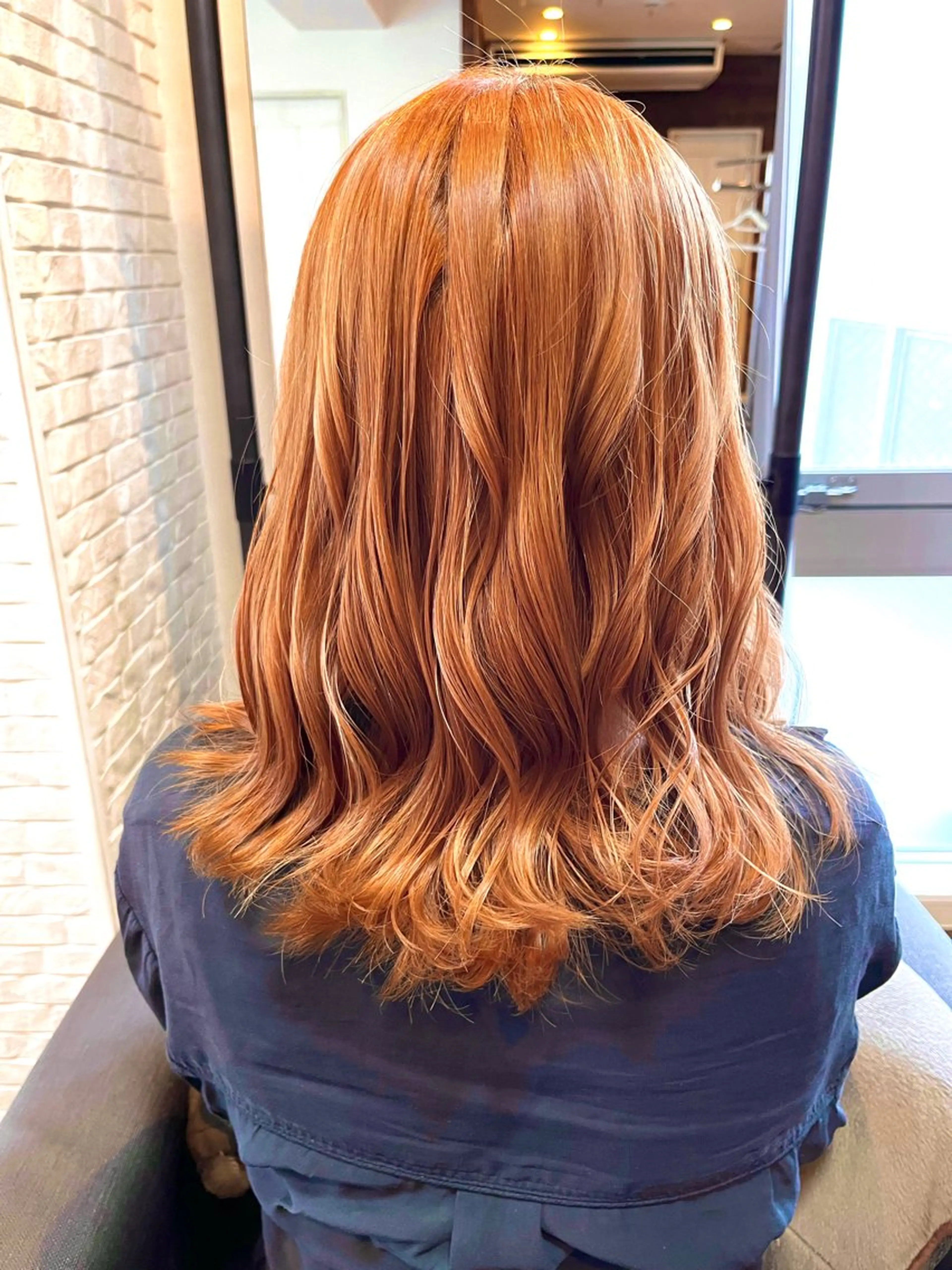 ミディアム カラー 伊藤 さやかのヘアスタイル