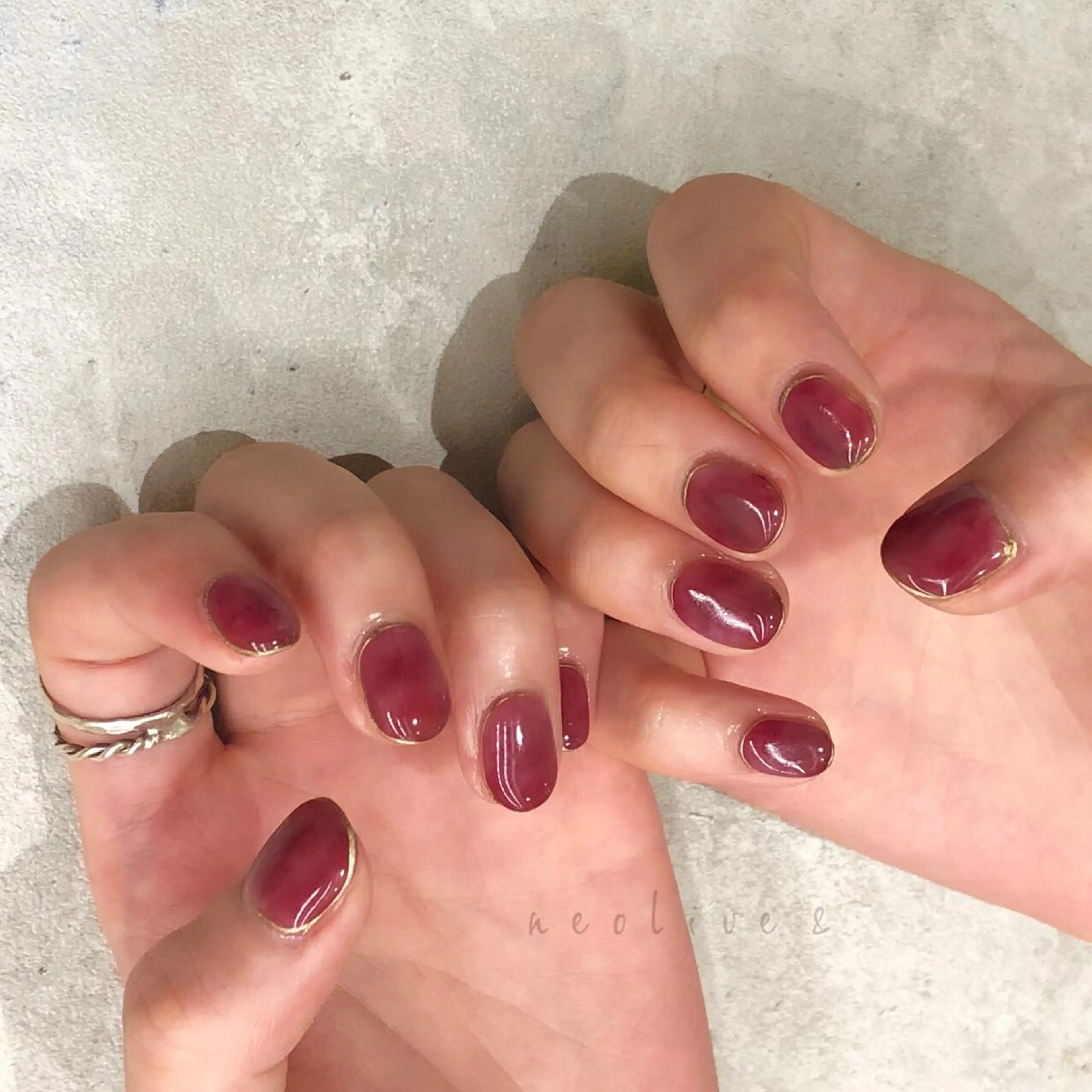 ネイル Yuriko Omi パラジェル/渋谷のネイルデザイン