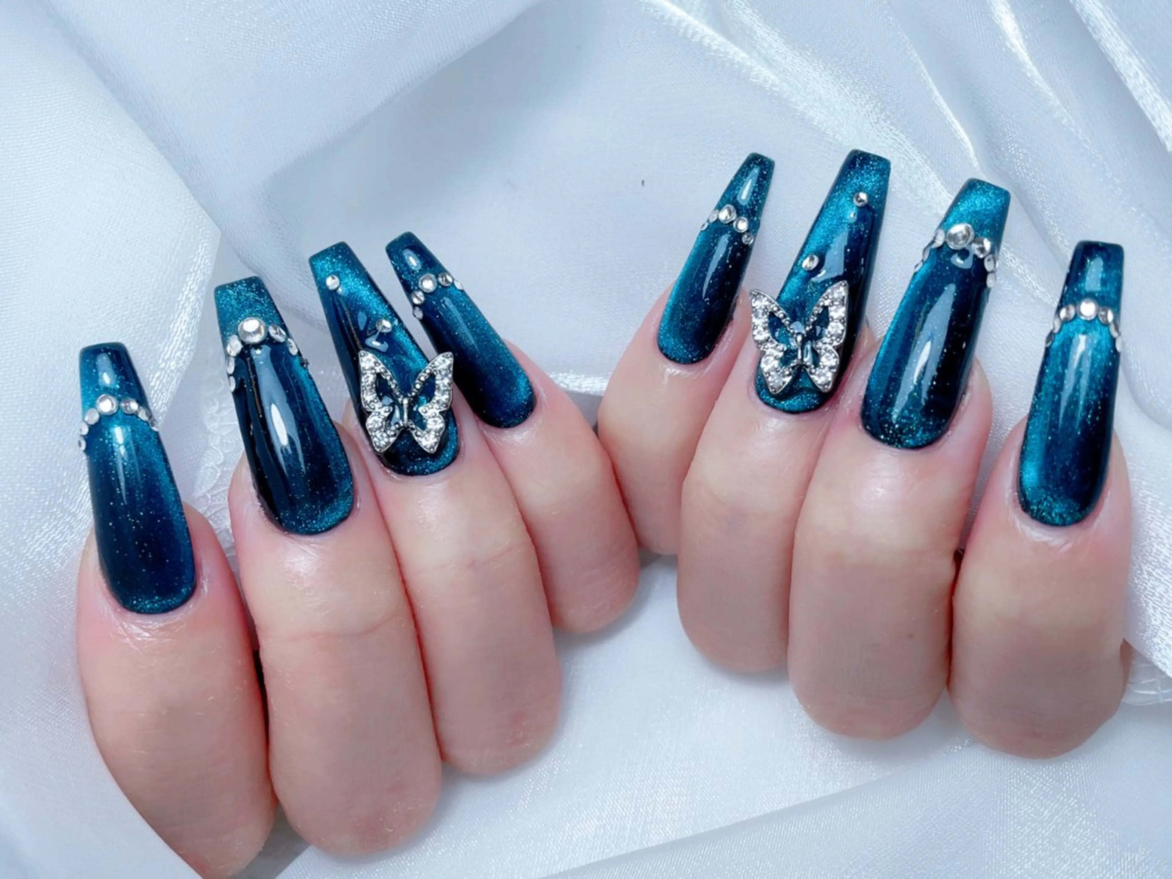 ネイル ハンドネイル M🌷nail 長さだし専門店のネイルデザイン