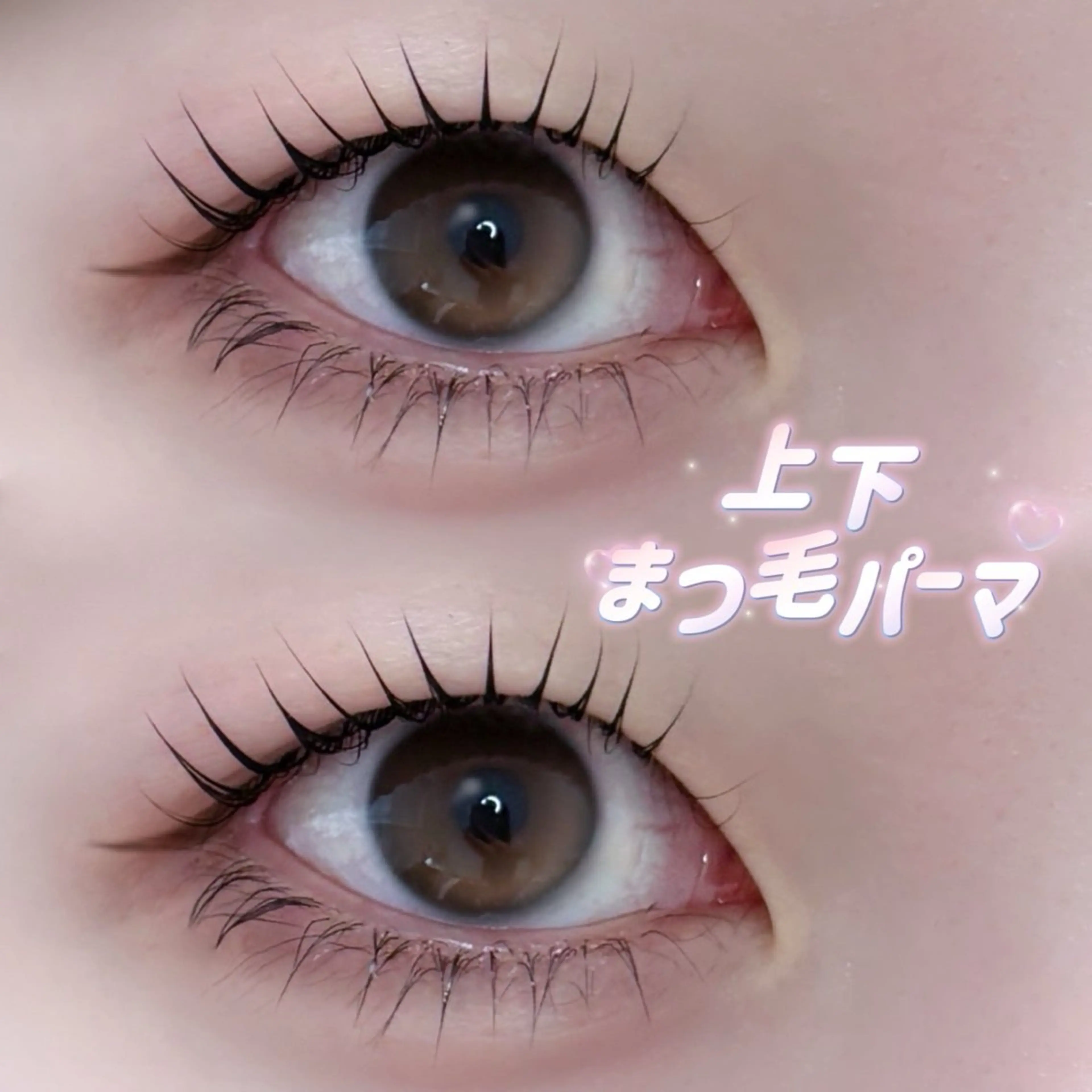 マツエク・マツパ バインドロック パリジェンヌラッシュリフト 一重×まつ毛パーマ マツパ REVE美容室 REVEマツエクのヘアスタイル