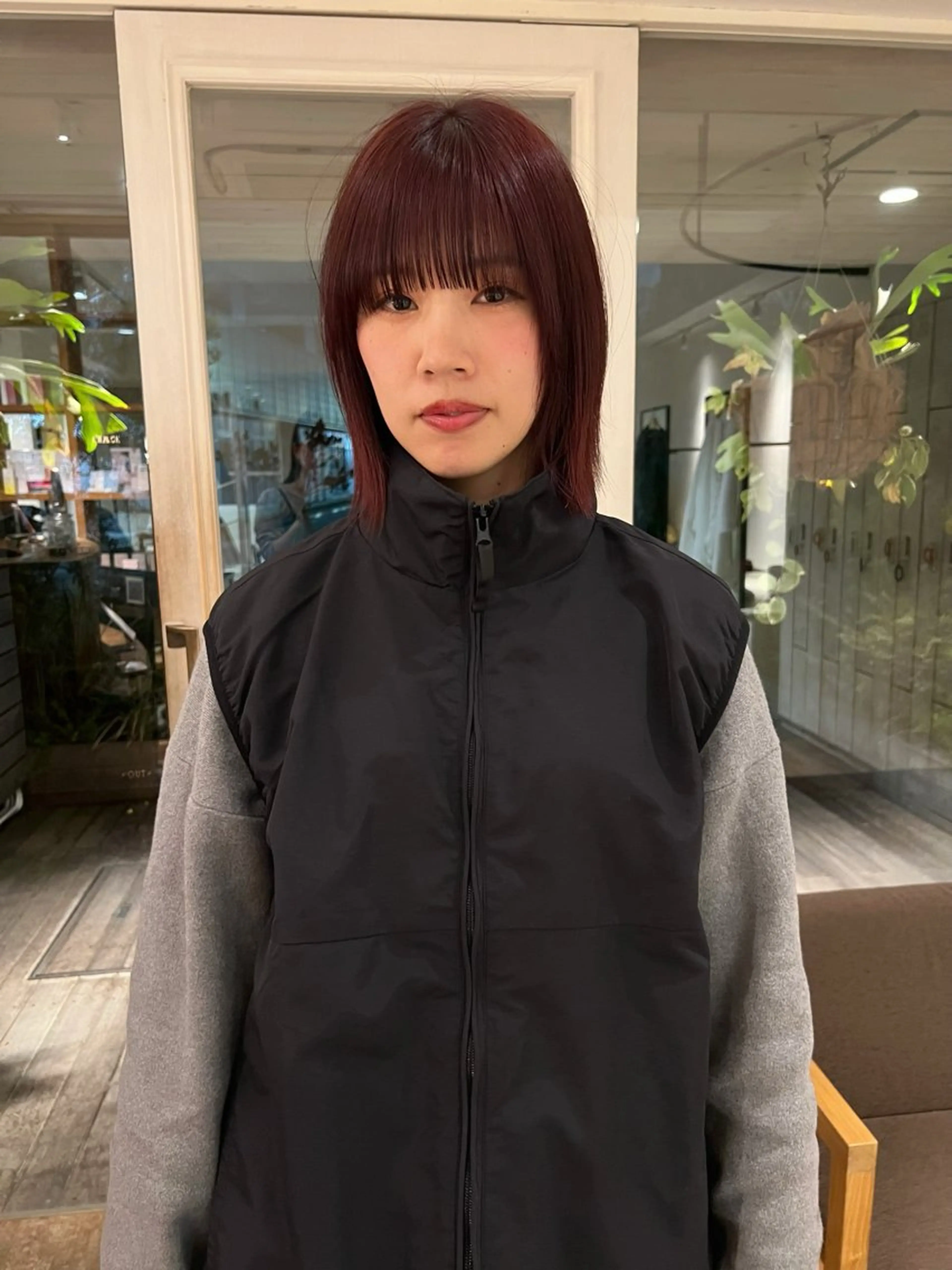 カラー KNACK/天王寺 美容室/レイヤーのヘアスタイル