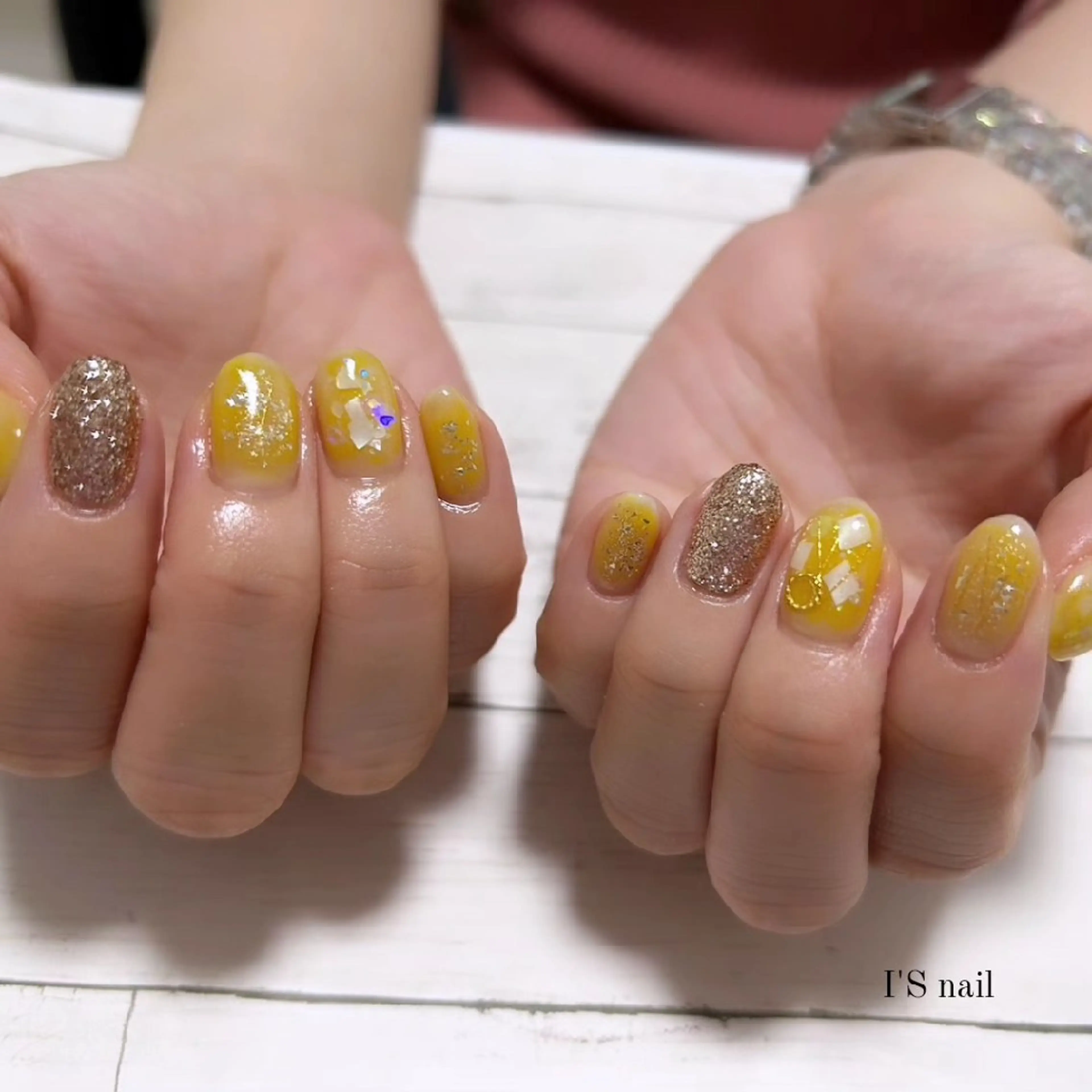 ネイル 持ち込み ハンドネイル I'S nail 佐野のネイルデザイン